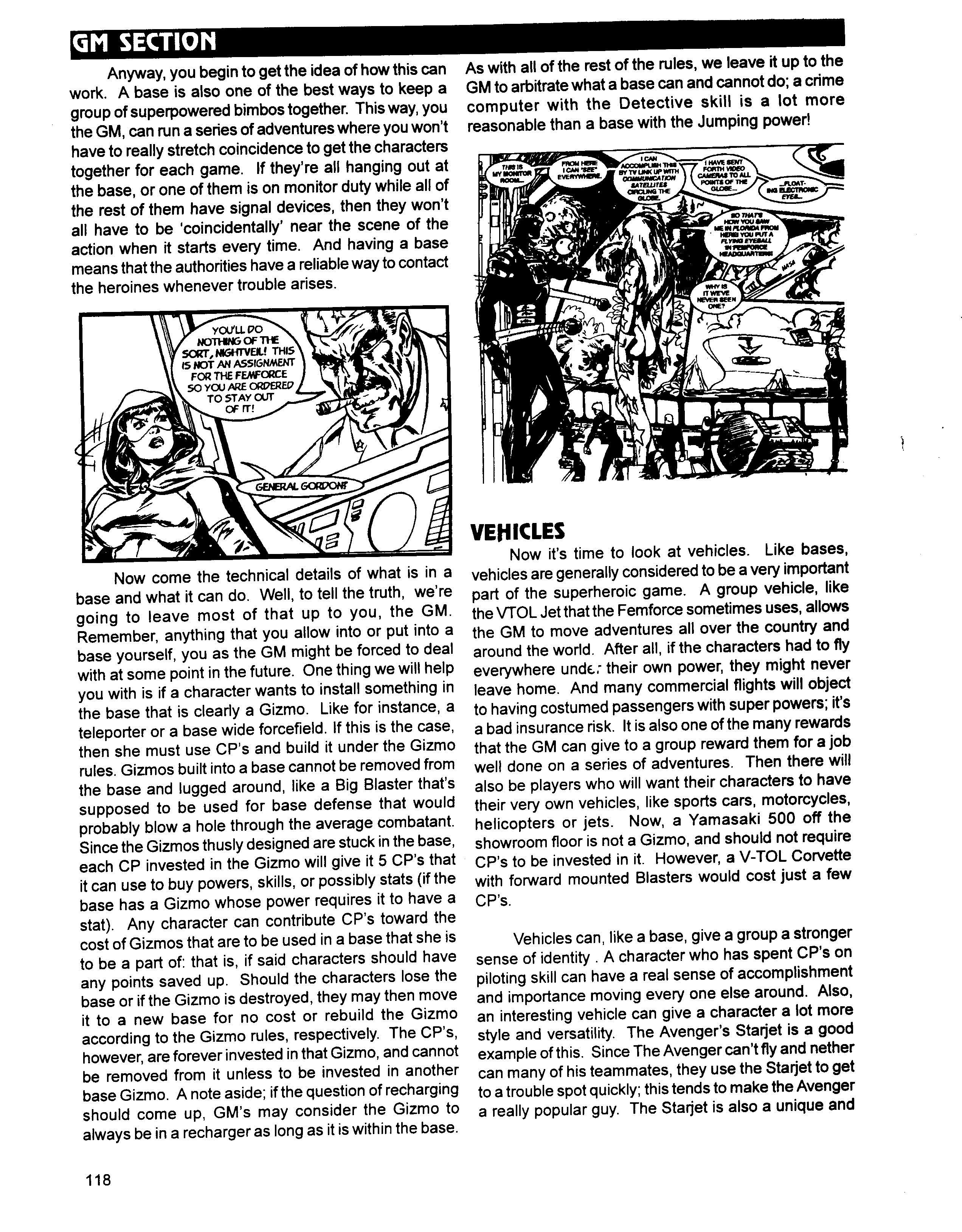 Read online Superbabes: The Femforce Role-Playing Game comic -  Issue # TPB - 120