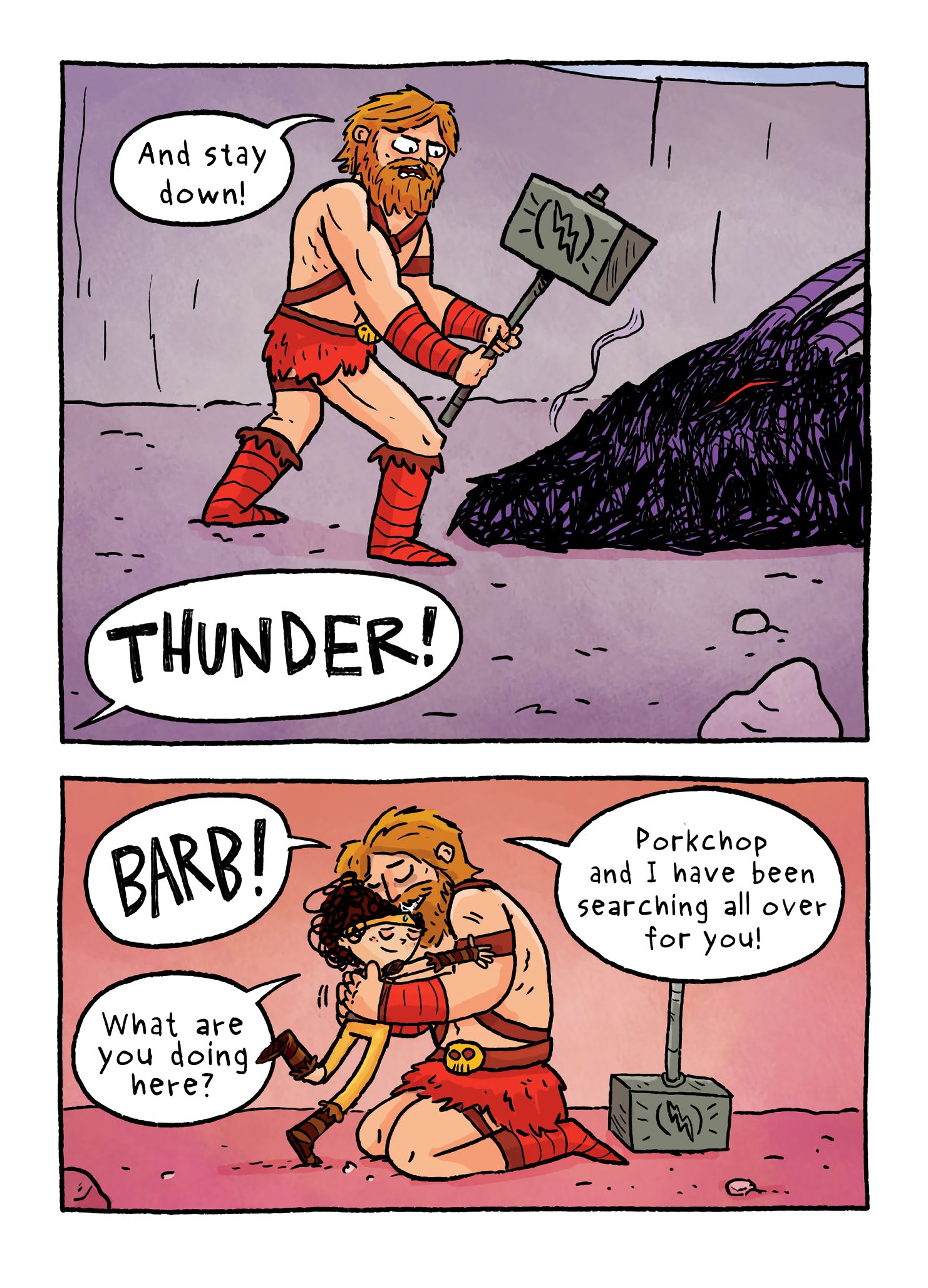 Read online Barb the Last Berzerker comic -  Issue # TPB 3 (Part 1) - 48
