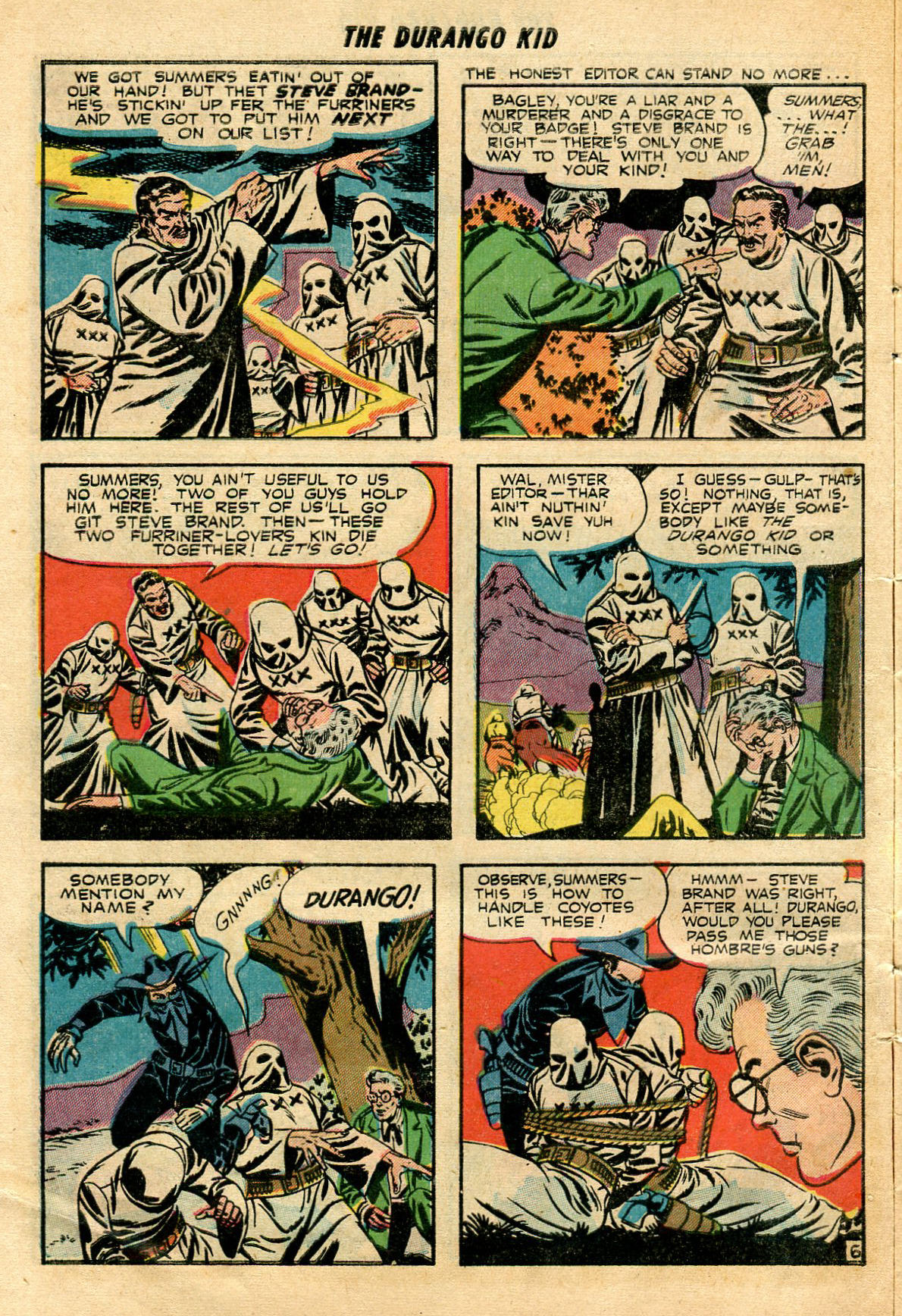 Read online Charles Starrett as The Durango Kid comic -  Issue #18 - 8