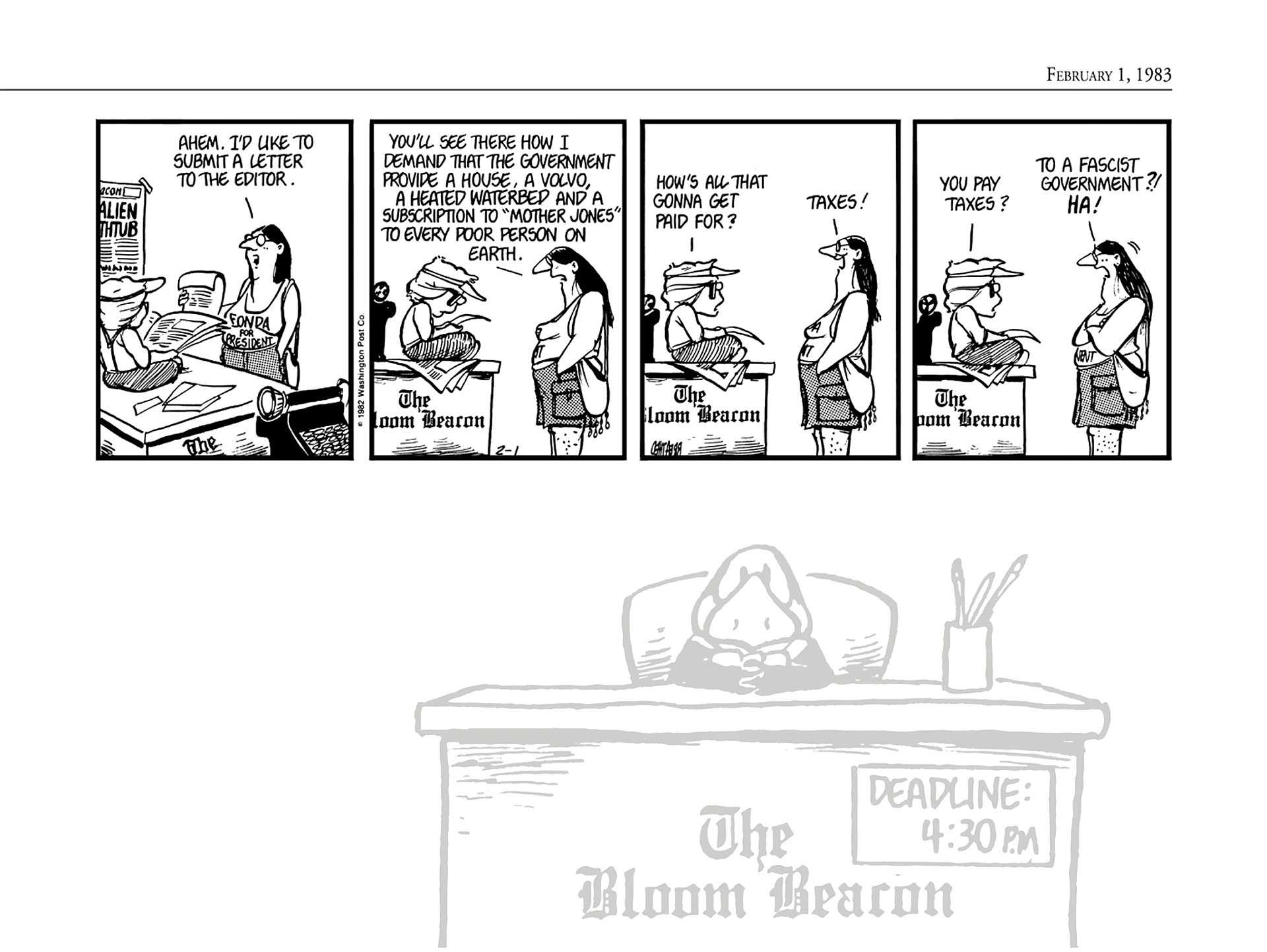 Read online The Bloom County Digital Library comic -  Issue # TPB 3 (Part 1) - 42