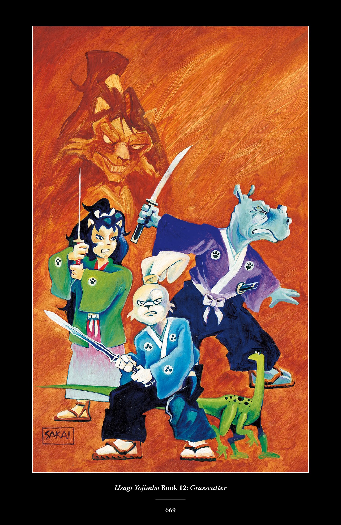 Read online The Usagi Yojimbo Saga comic -  Issue # TPB 2 - 659