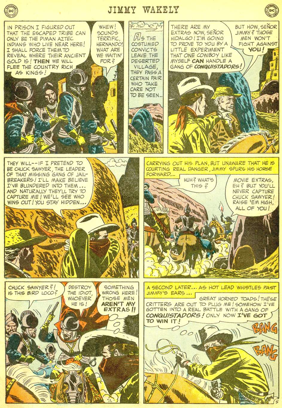 Read online Jimmy Wakely comic -  Issue #5 - 8