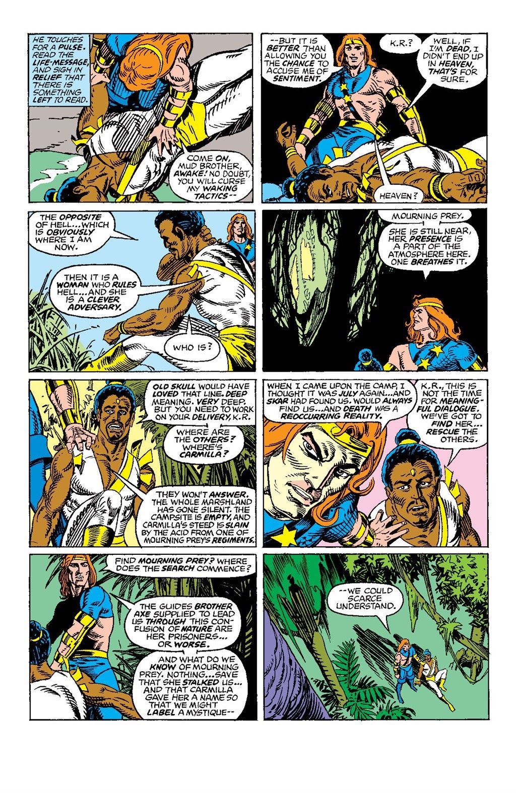 Read online Killraven Epic Collection: Warrior of the Worlds comic -  Issue # TPB (Part 5) - 4