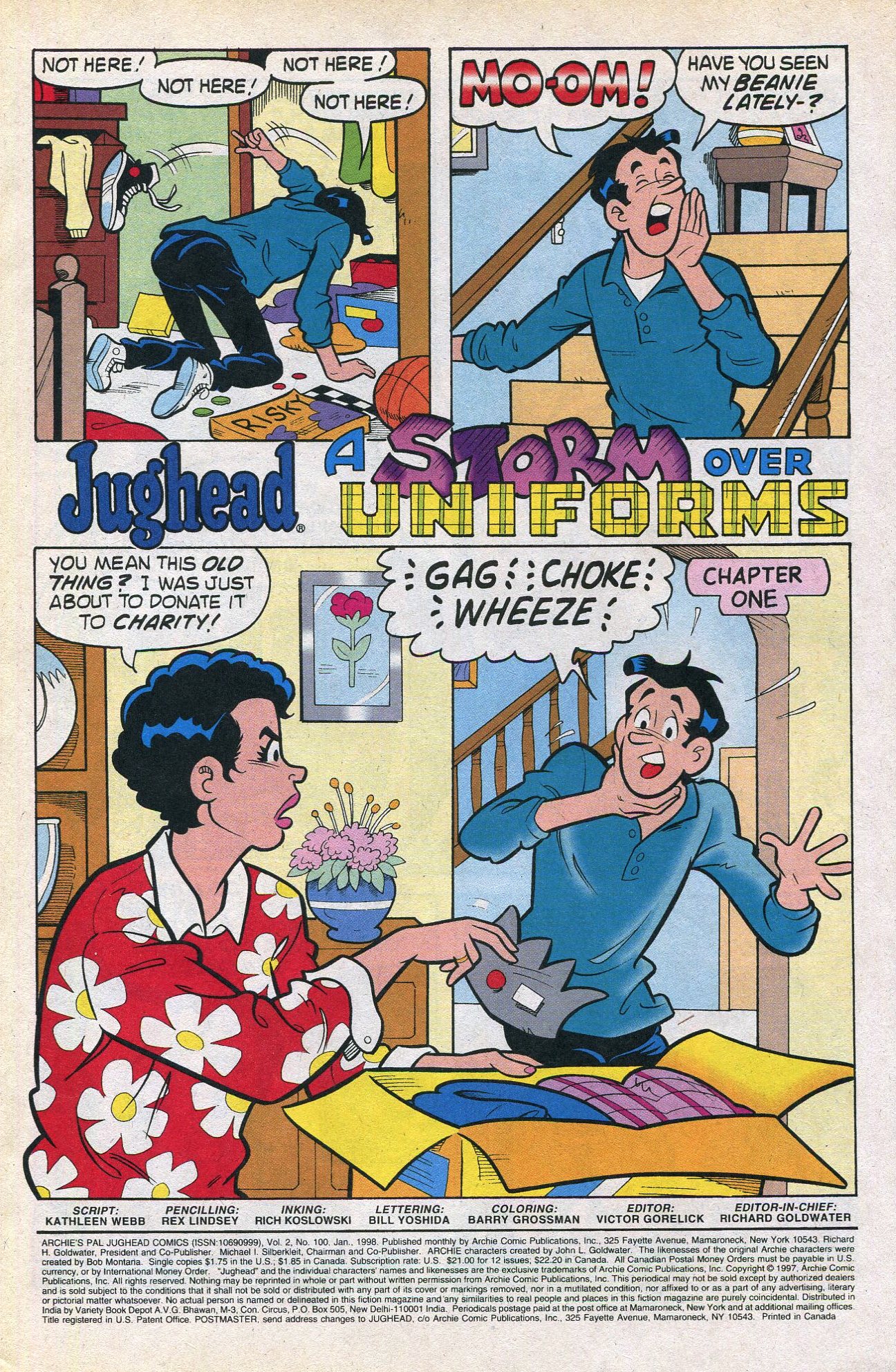 Read online Archie's Pal Jughead Comics comic -  Issue #100 - 3