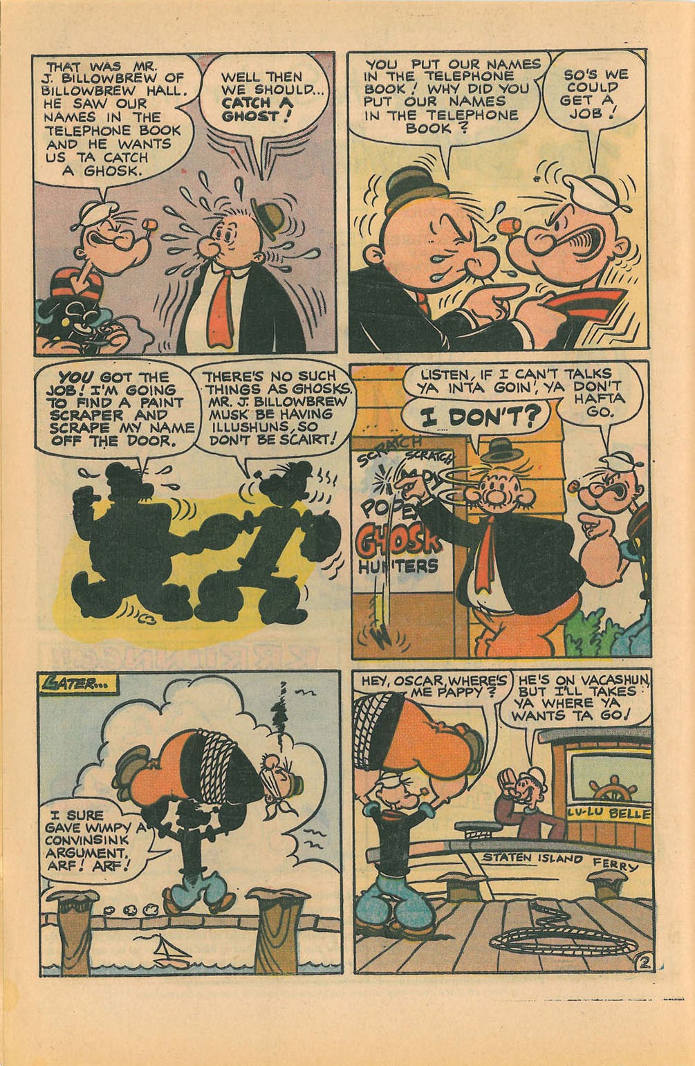 Read online Popeye (1948) comic -  Issue #124 - 4