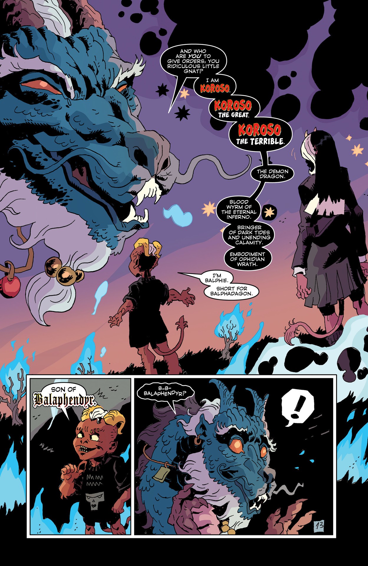 Read online In Hell We Fight! comic -  Issue #5 - 15