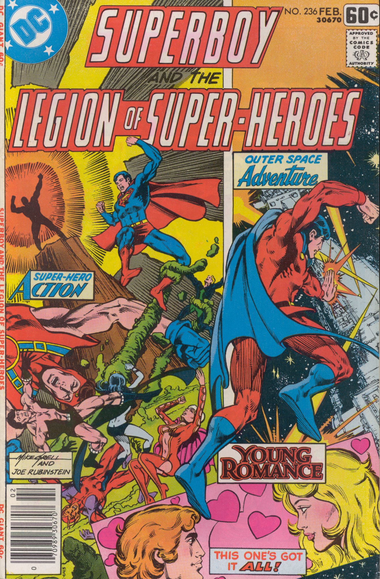 Read online Superboy and the Legion of Super-Heroes (1977) comic -  Issue #236 - 1