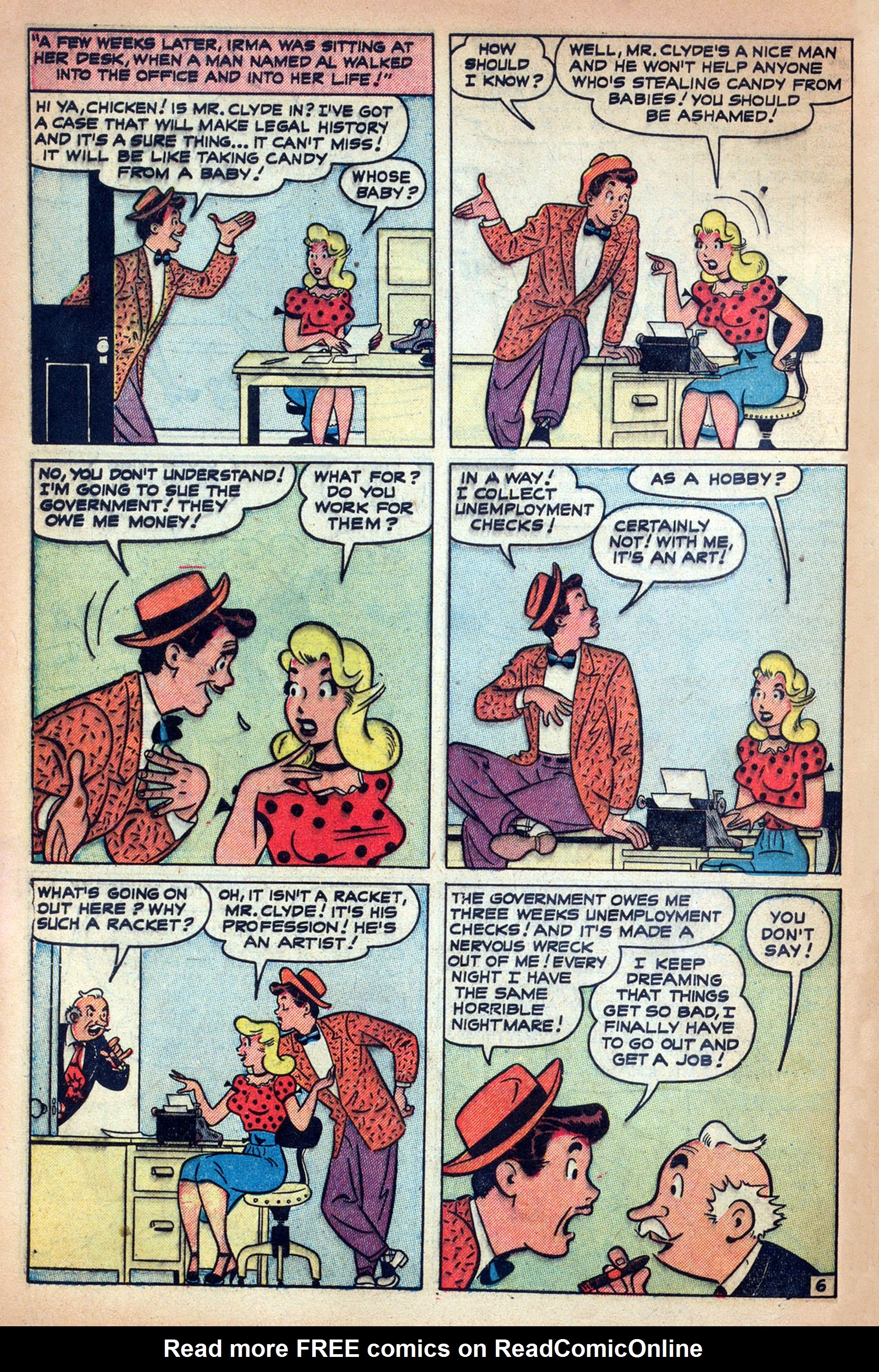 Read online My Friend Irma comic -  Issue #4 - 8
