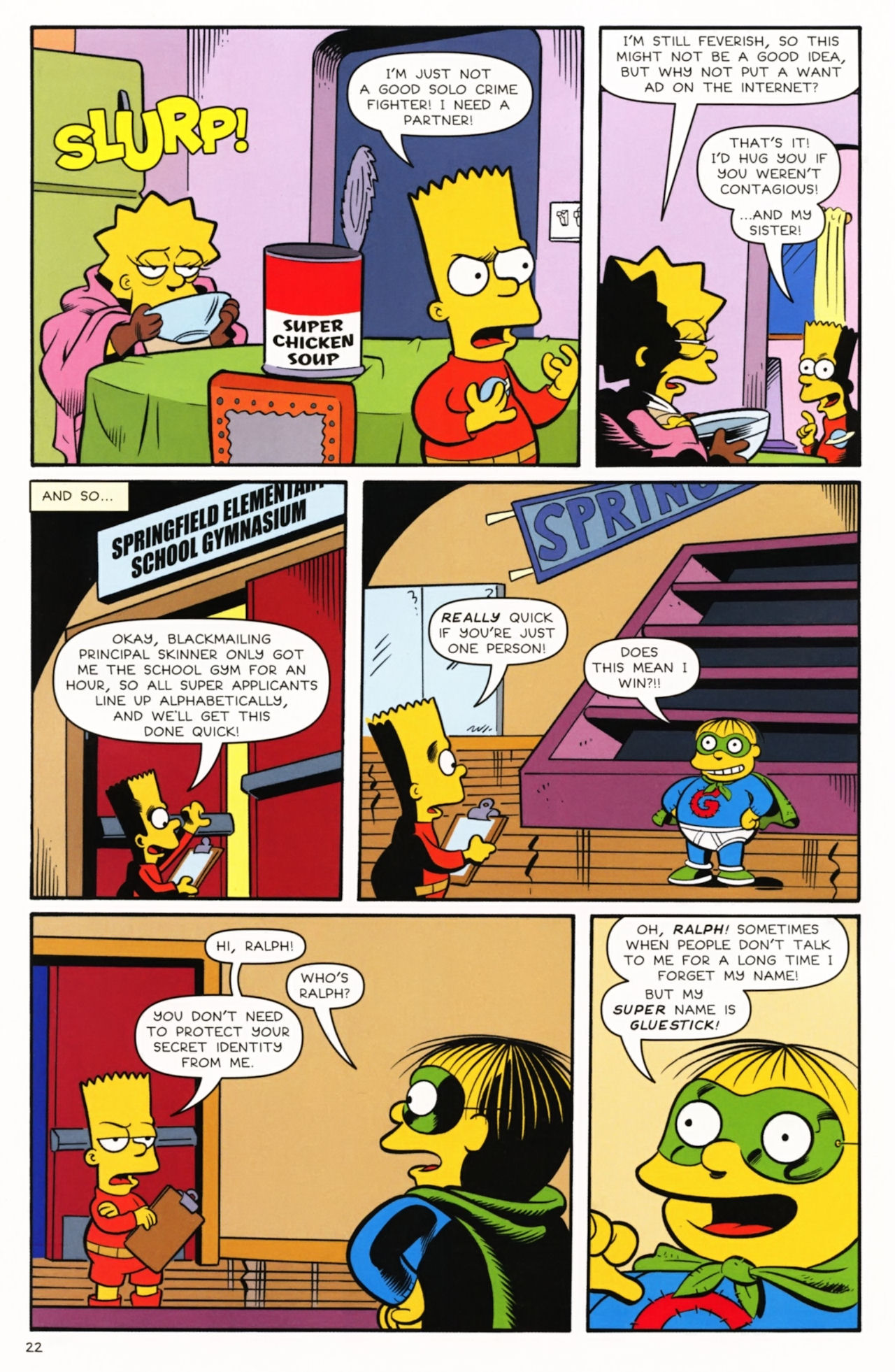 Read online Bongo Comics Presents Simpsons Super Spectacular comic -  Issue #11 - 24