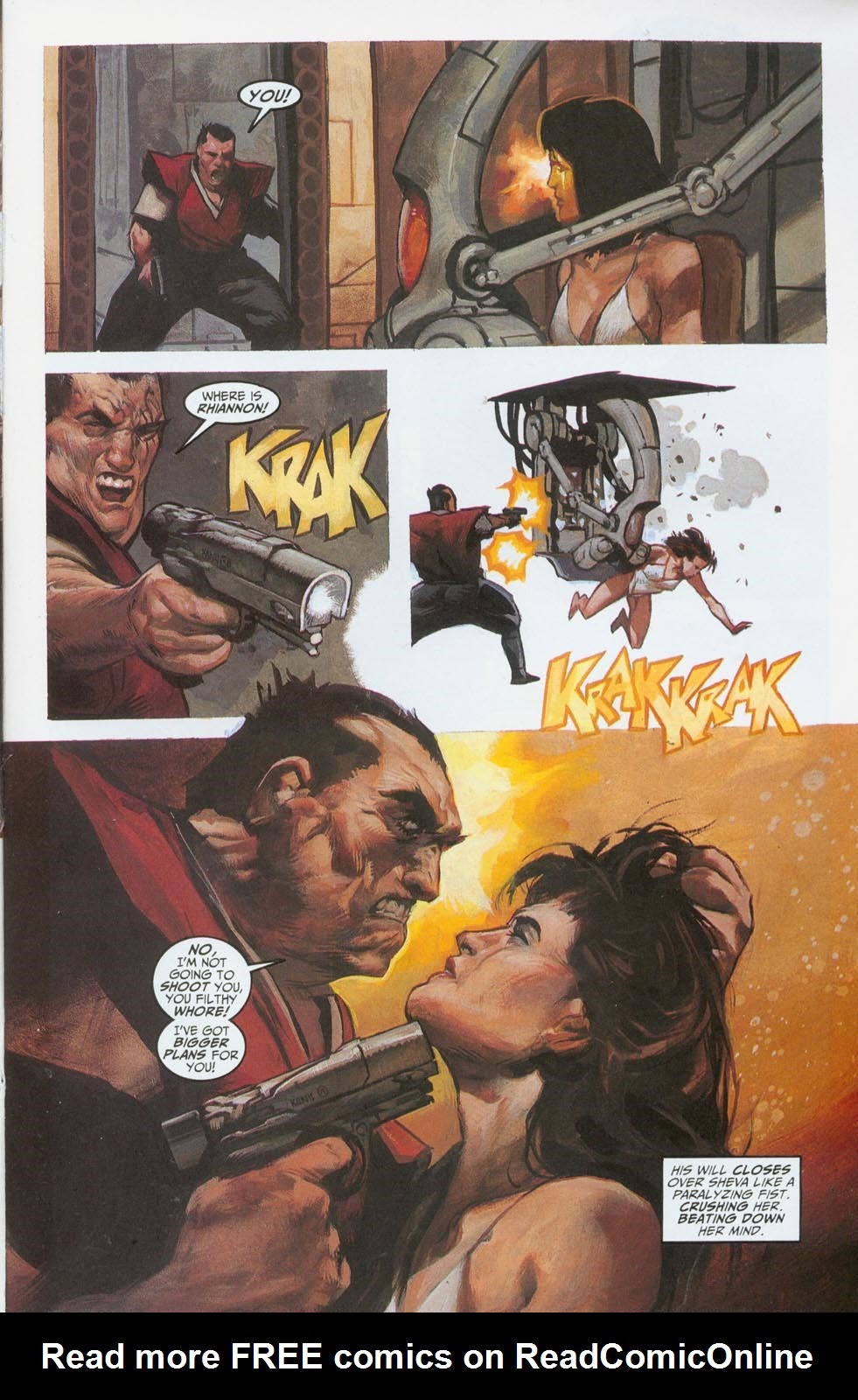 Read online Sheva's War comic -  Issue #5 - 19