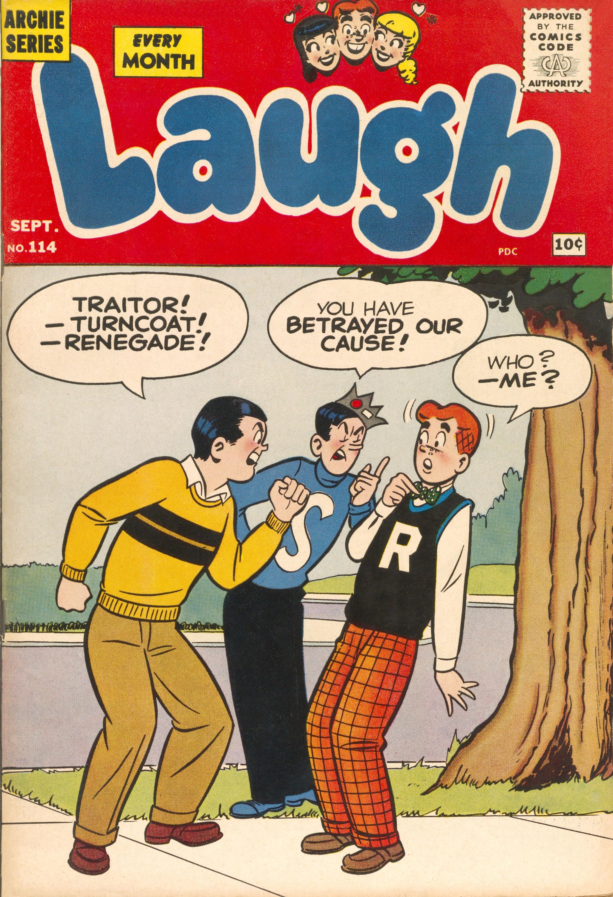 Read online Laugh (Comics) comic -  Issue #114 - 1