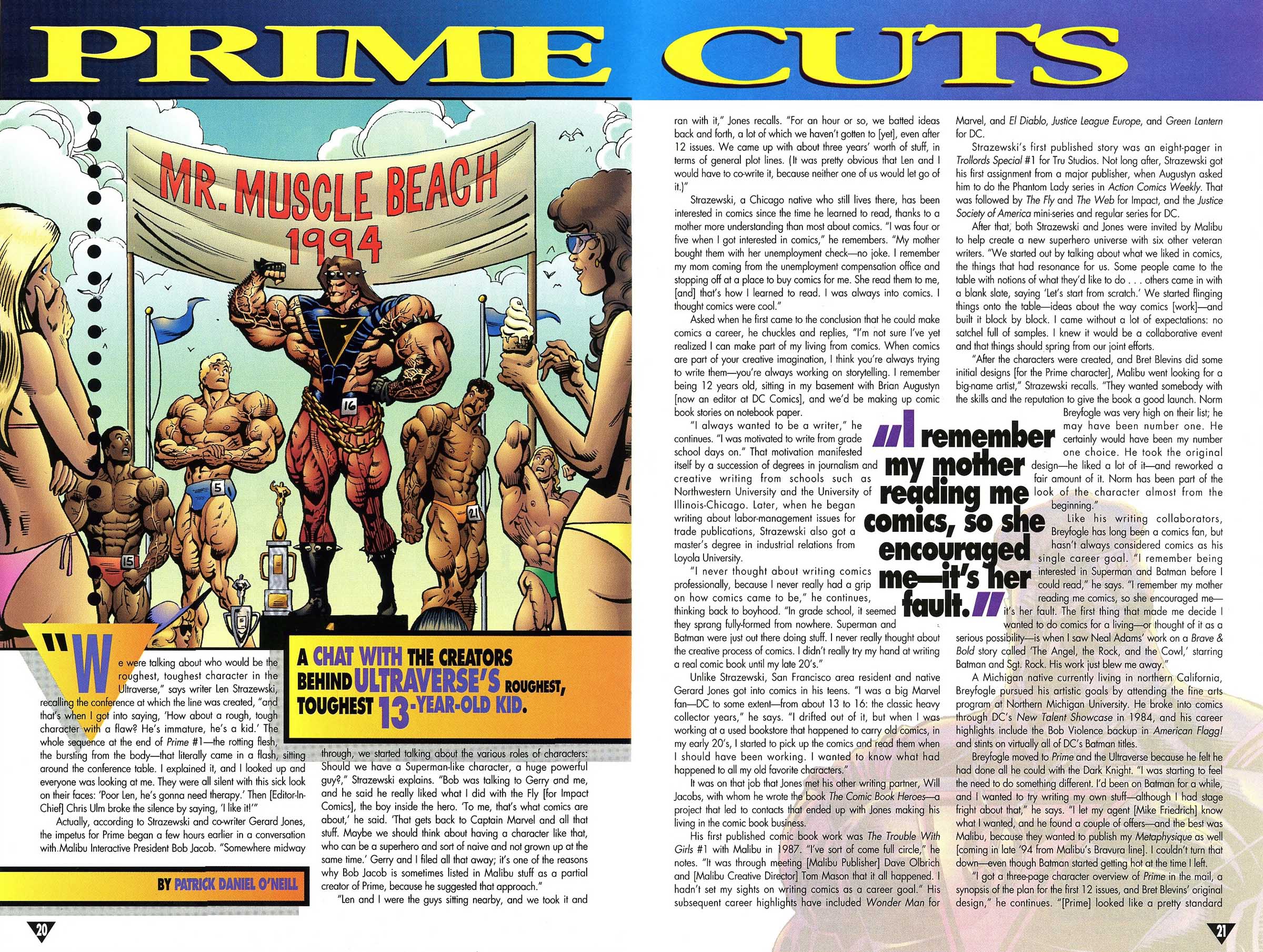 Read online Prime comic -  Issue #0.5 - 21