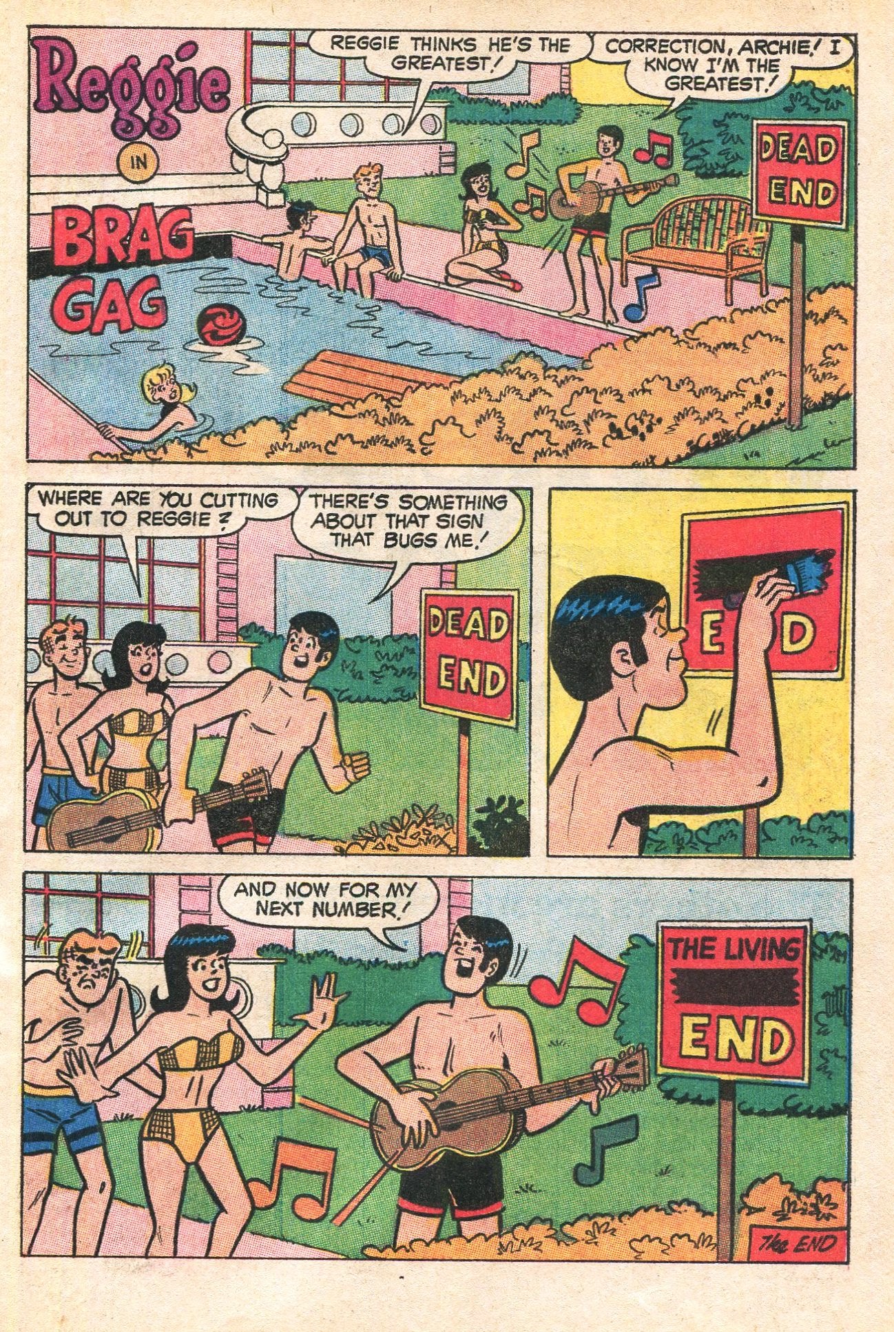 Read online Reggie's Wise Guy Jokes comic -  Issue #9 - 65