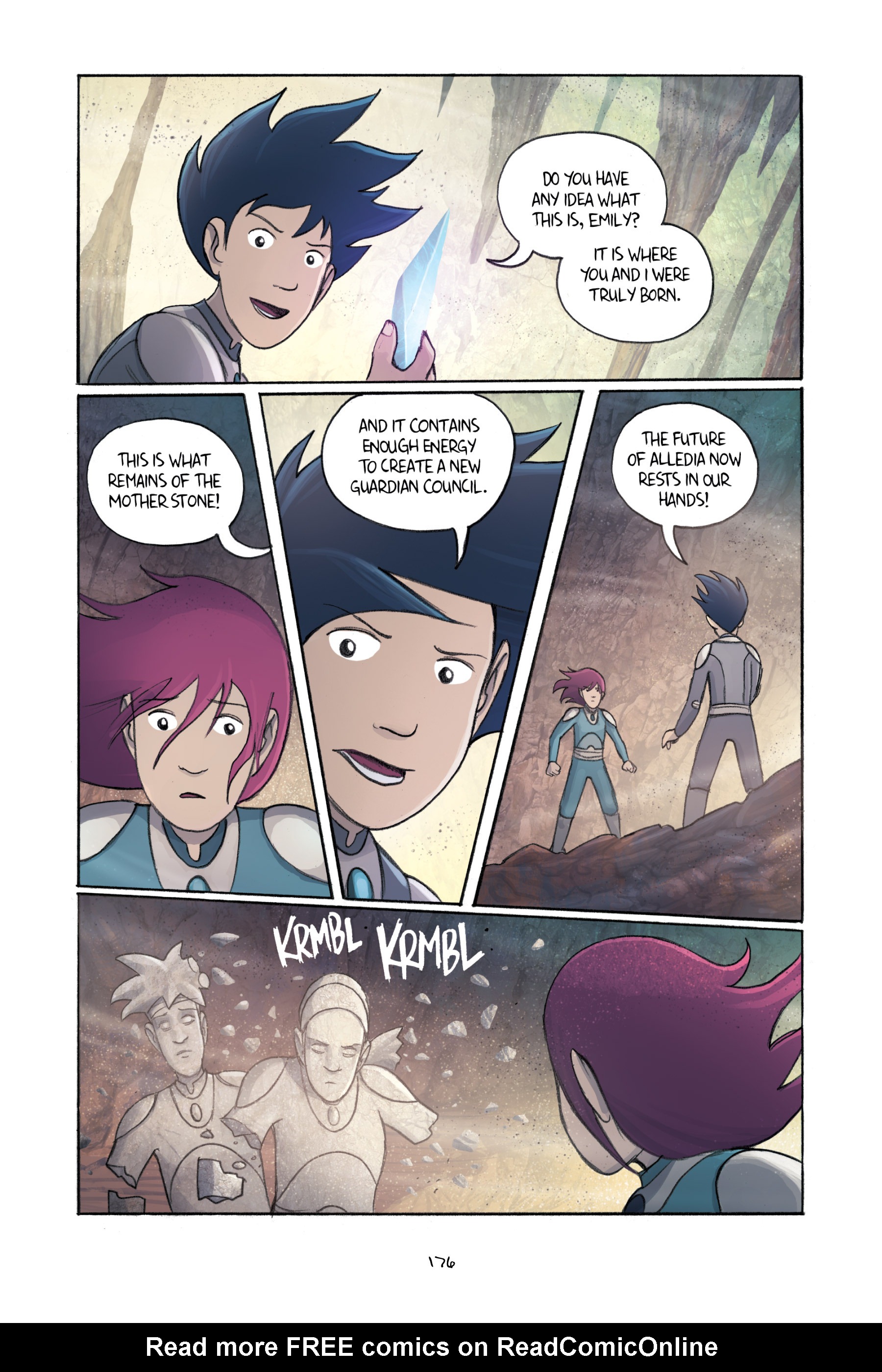 Read online Amulet comic -  Issue #4 - 176