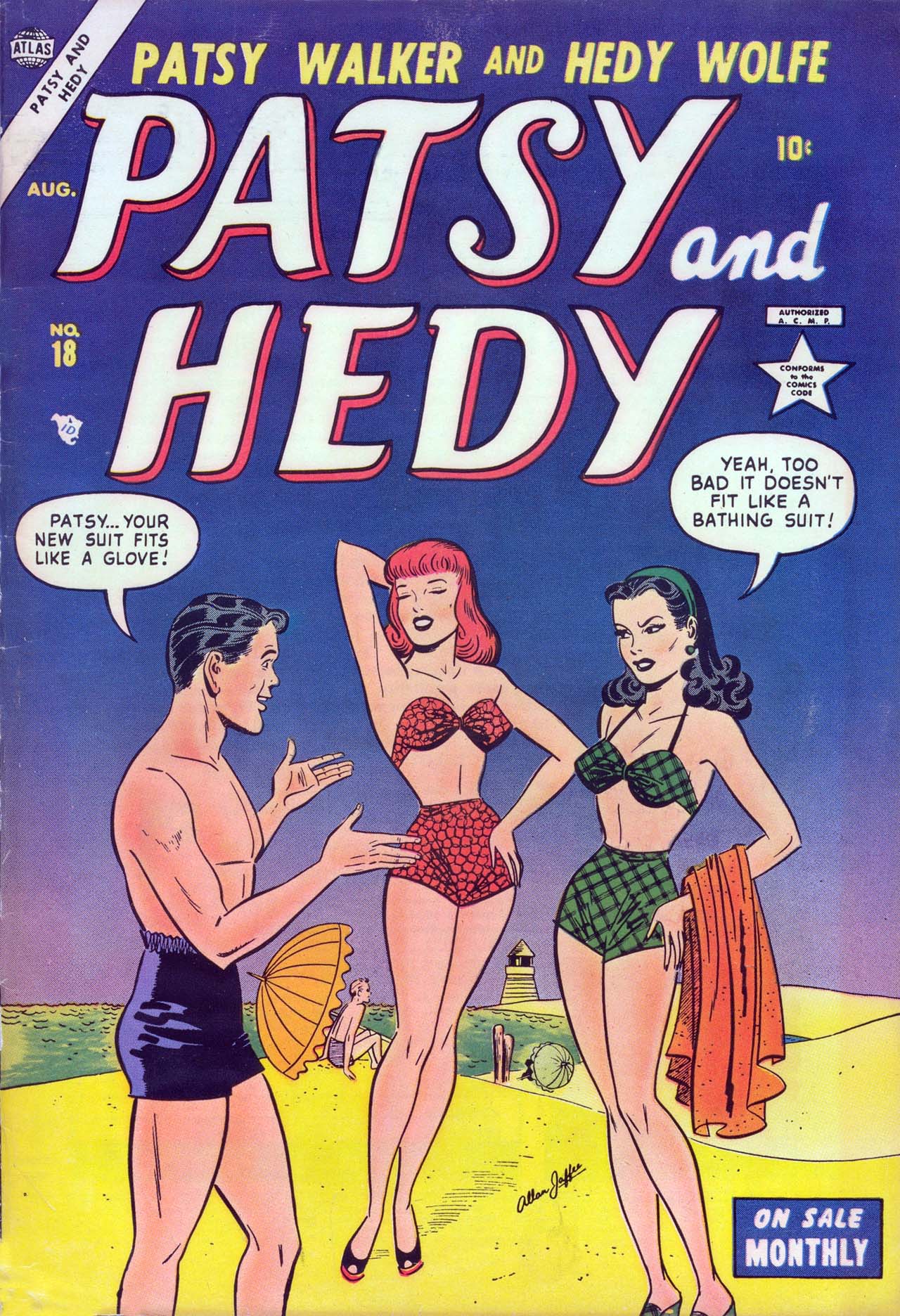 Read online Patsy and Hedy comic -  Issue #18 - 1