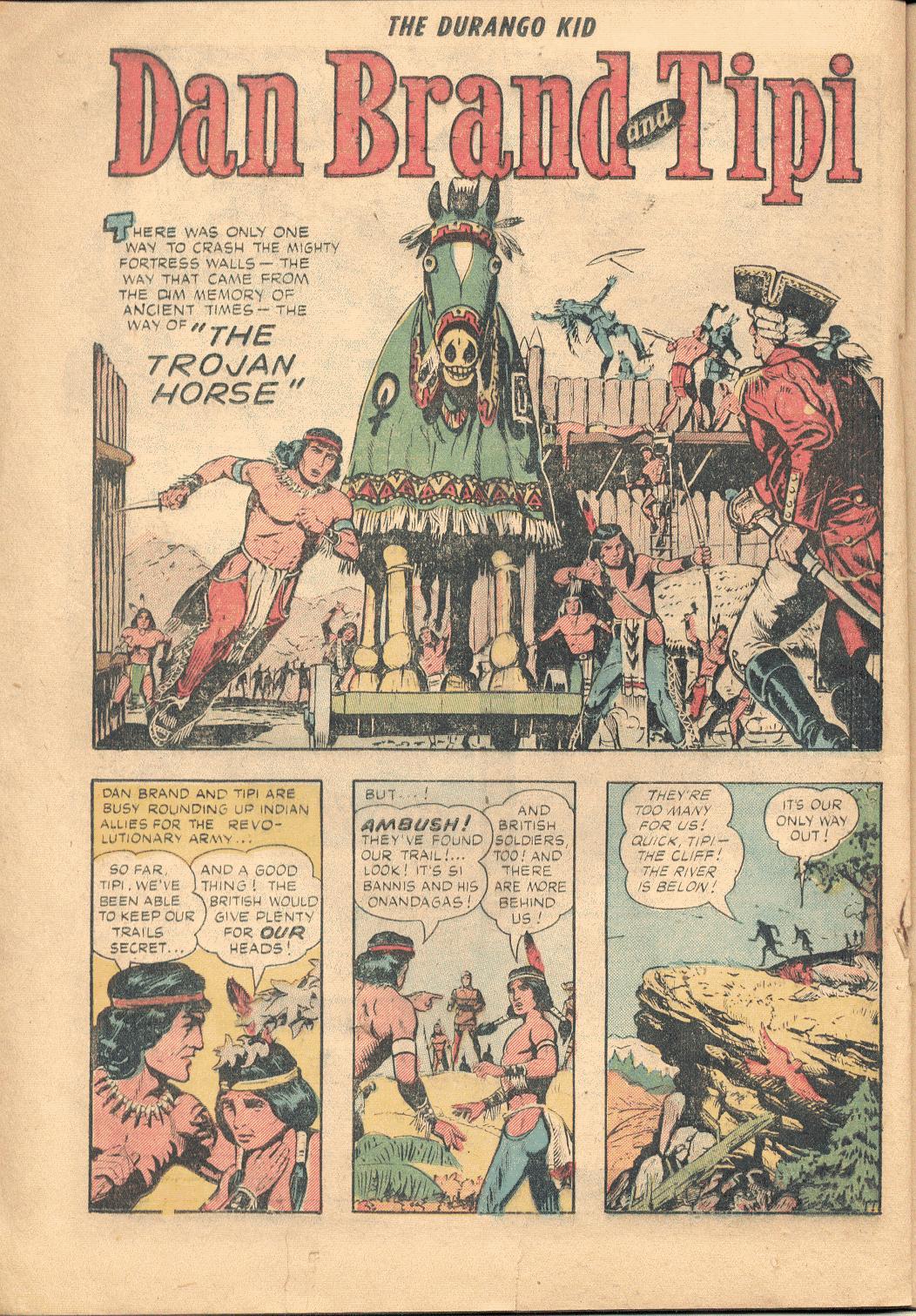 Read online Charles Starrett as The Durango Kid comic -  Issue #20 - 20