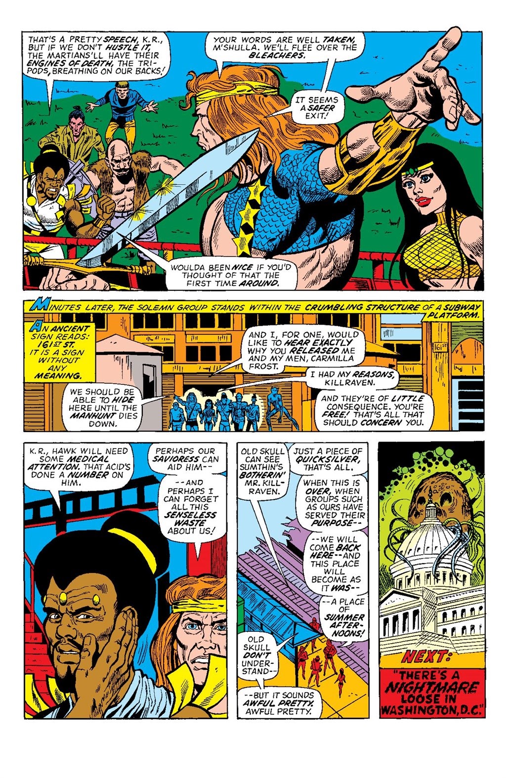 Read online Killraven Epic Collection: Warrior of the Worlds comic -  Issue # TPB (Part 1) - 85