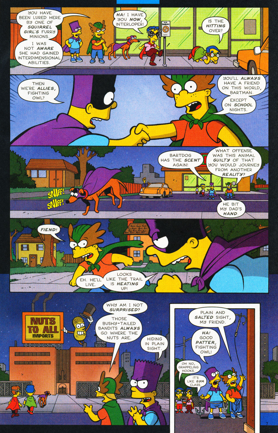 Read online Bongo Comics Presents Simpsons Super Spectacular comic -  Issue #1 - 17