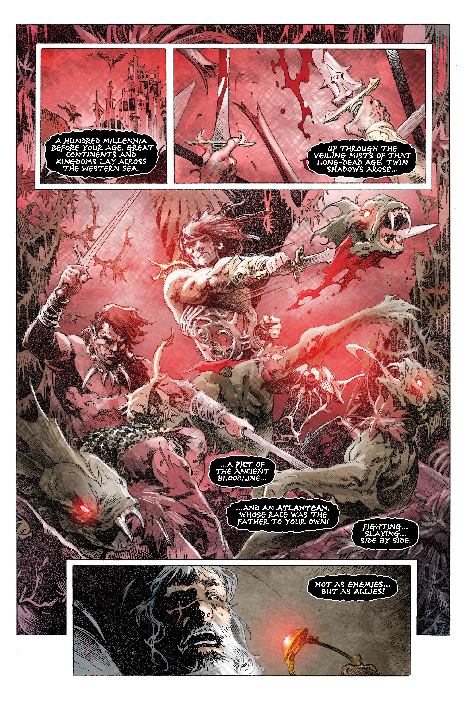 Read online King Conan Chronicles Epic Collection comic -  Issue # Wolves And Dragons (Part 3) - 99