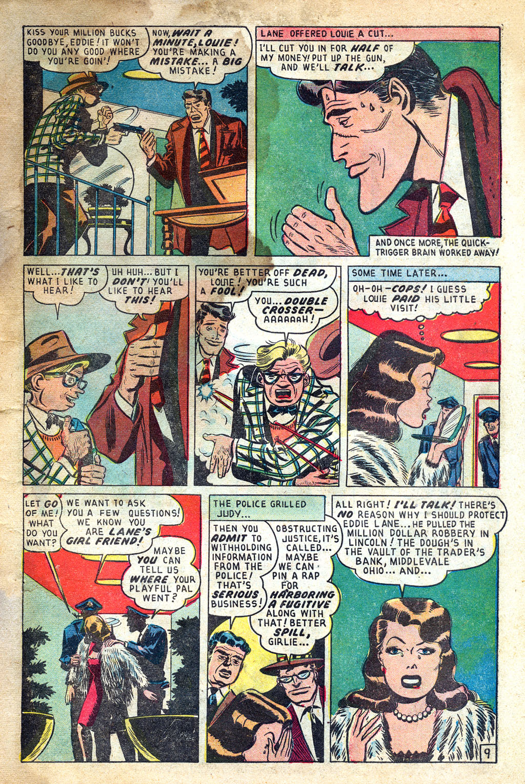 Read online Justice Comics (1948) comic -  Issue #5 - 11