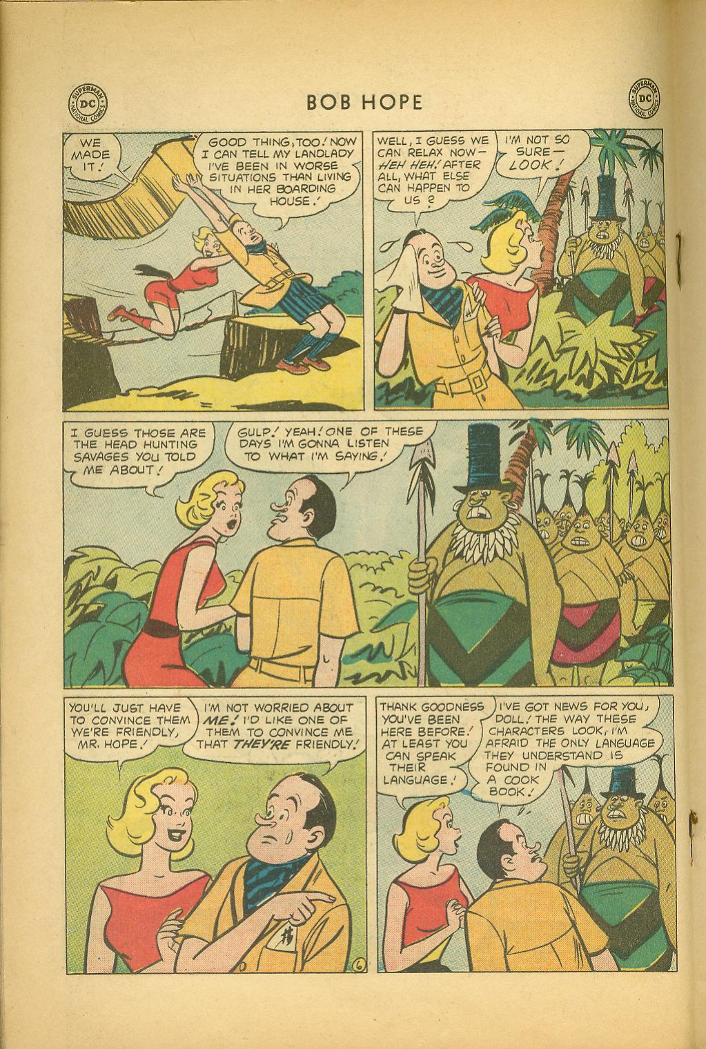 Read online The Adventures of Bob Hope comic -  Issue #55 - 18