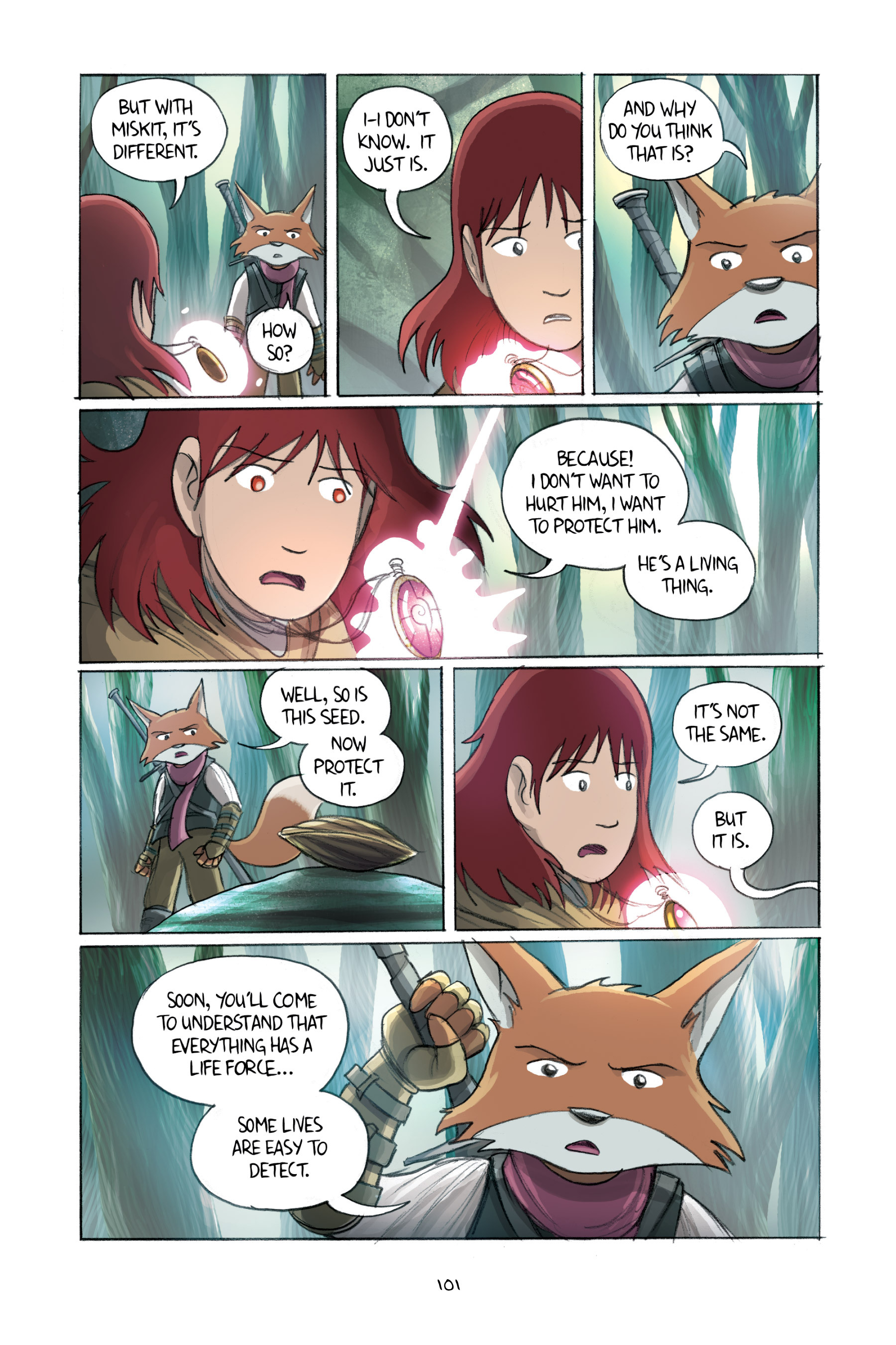 Read online Amulet comic -  Issue #2 - 101