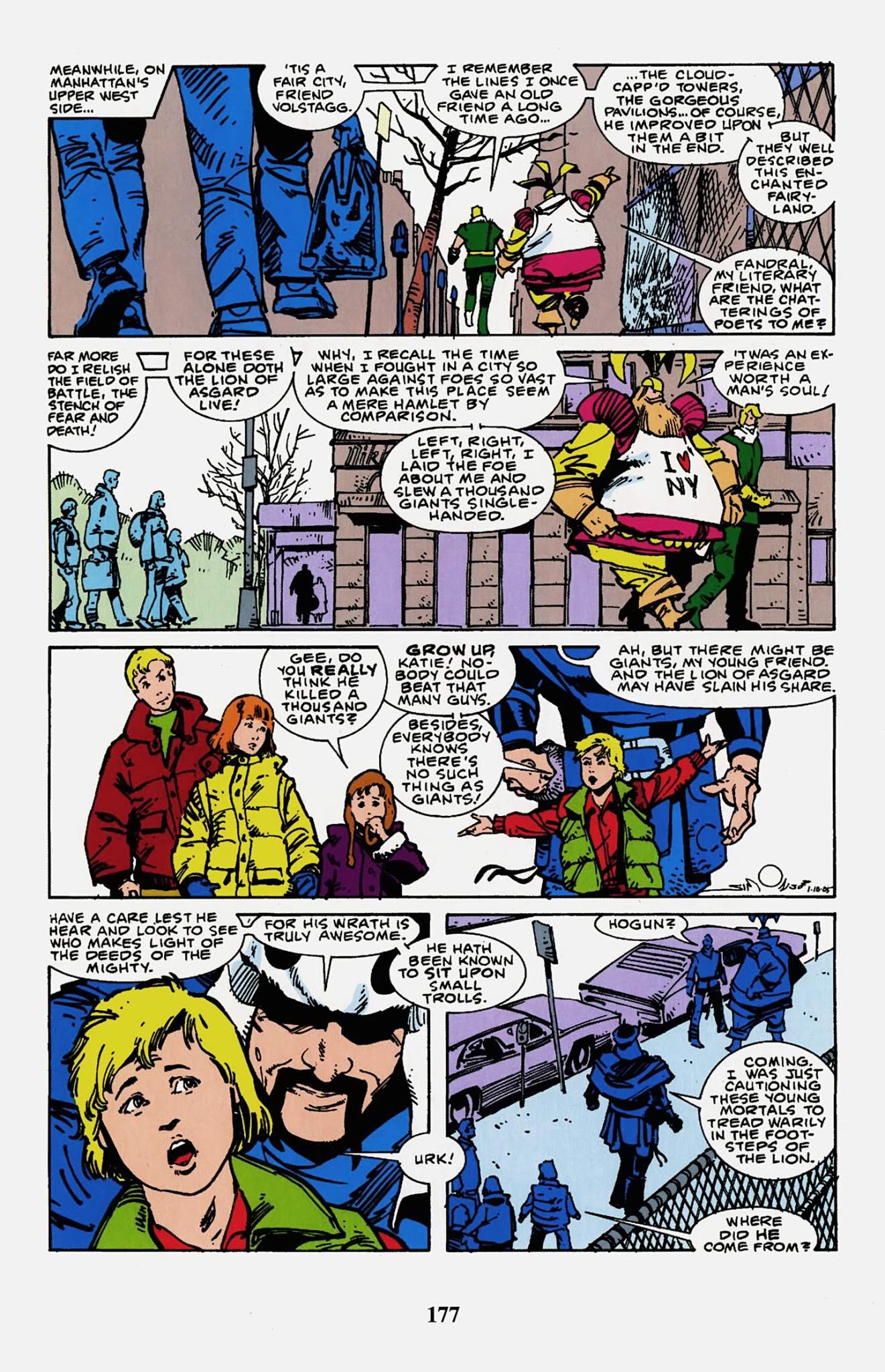 Read online Thor Visionaries: Walter Simonson comic -  Issue # TPB 2 - 179