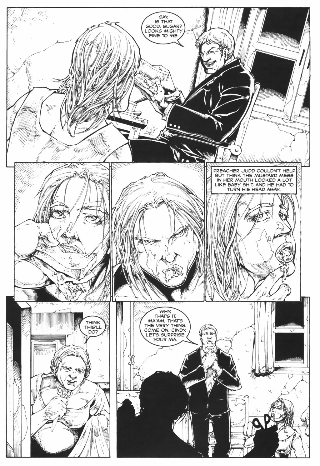 Read online Joe R. Lansdale's By Bizarre Hands comic -  Issue #1 - 14