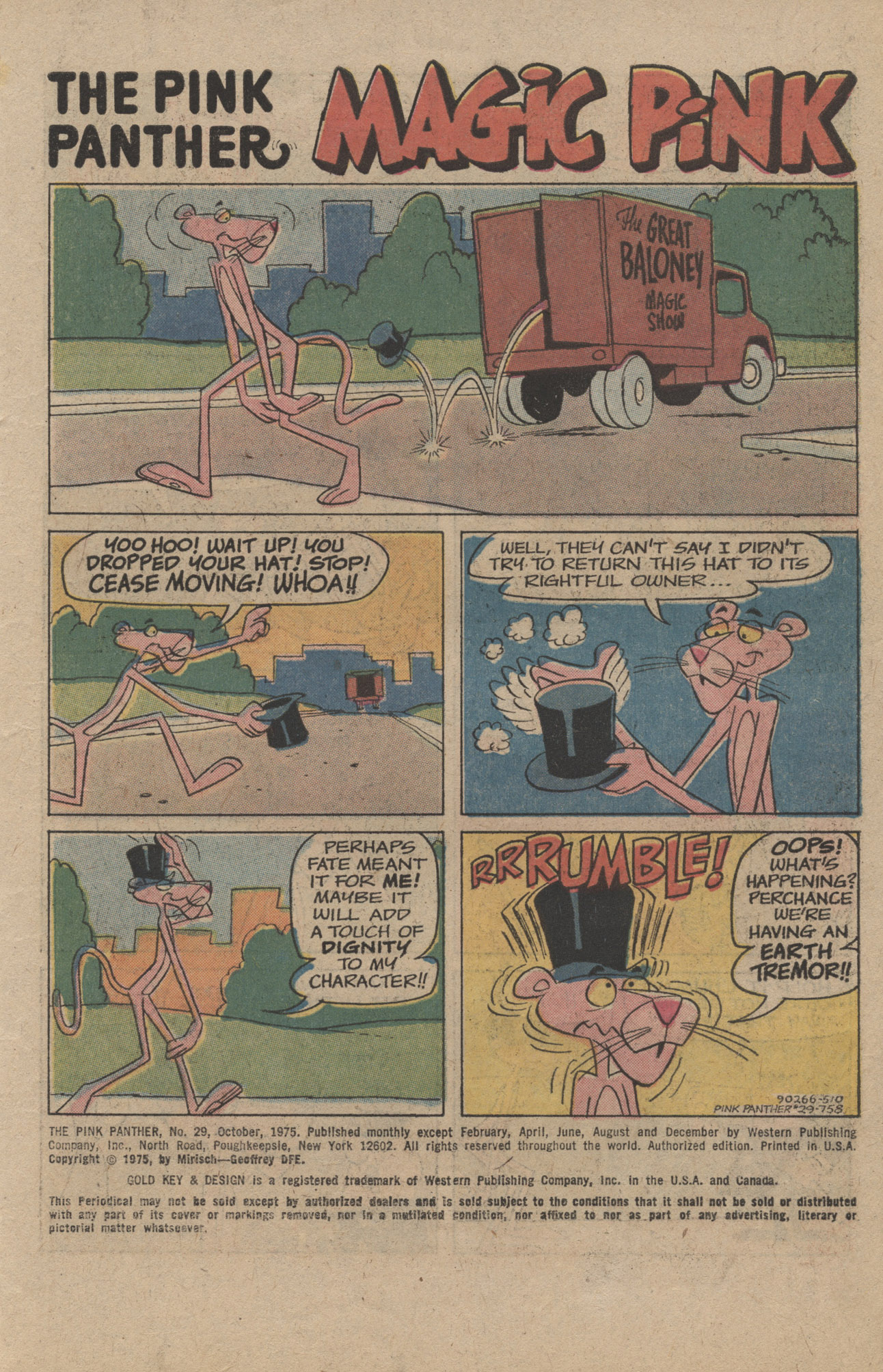 Read online The Pink Panther (1971) comic -  Issue #29 - 3