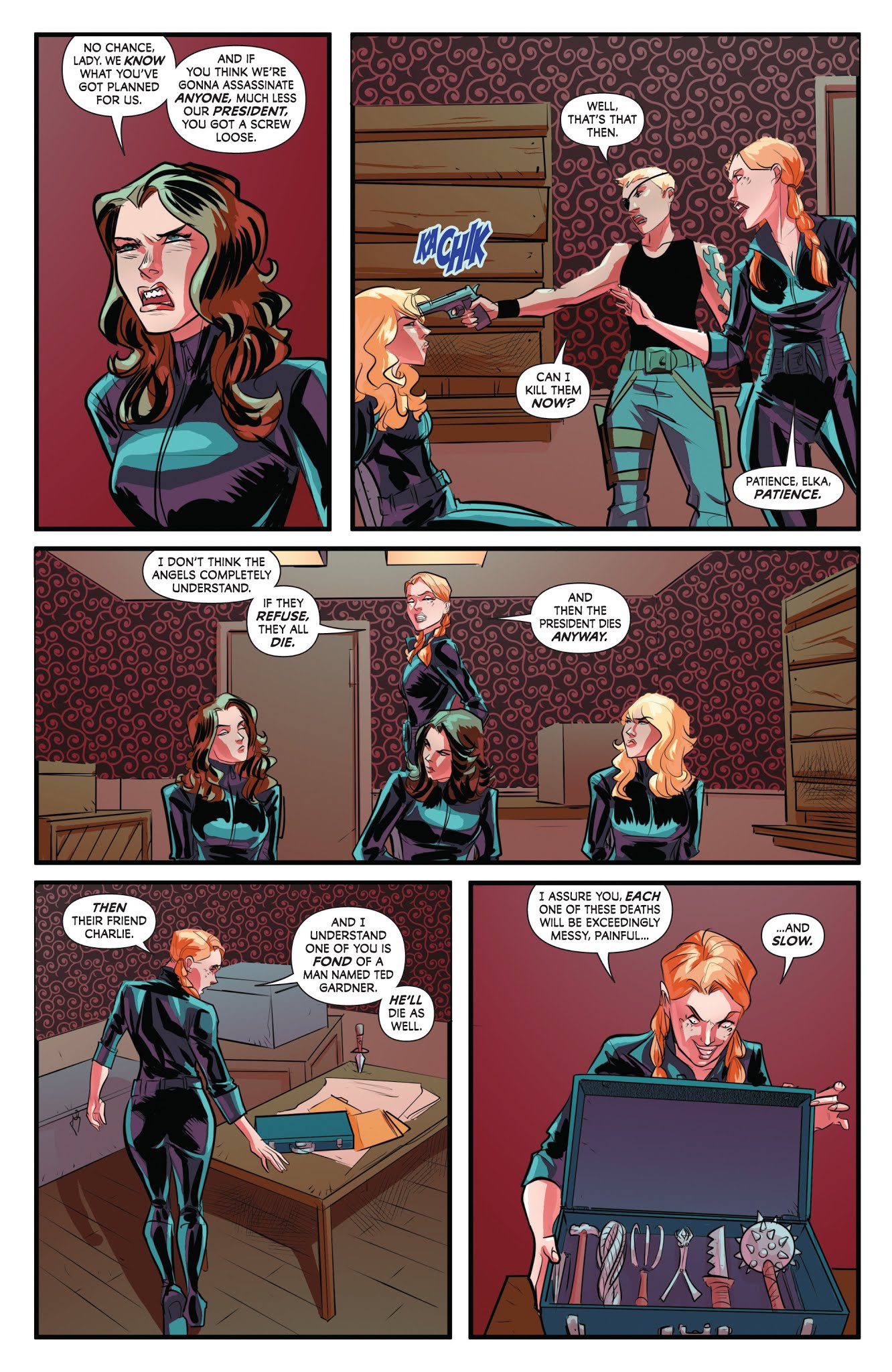 Read online Charlie's Angels comic -  Issue #4 - 14