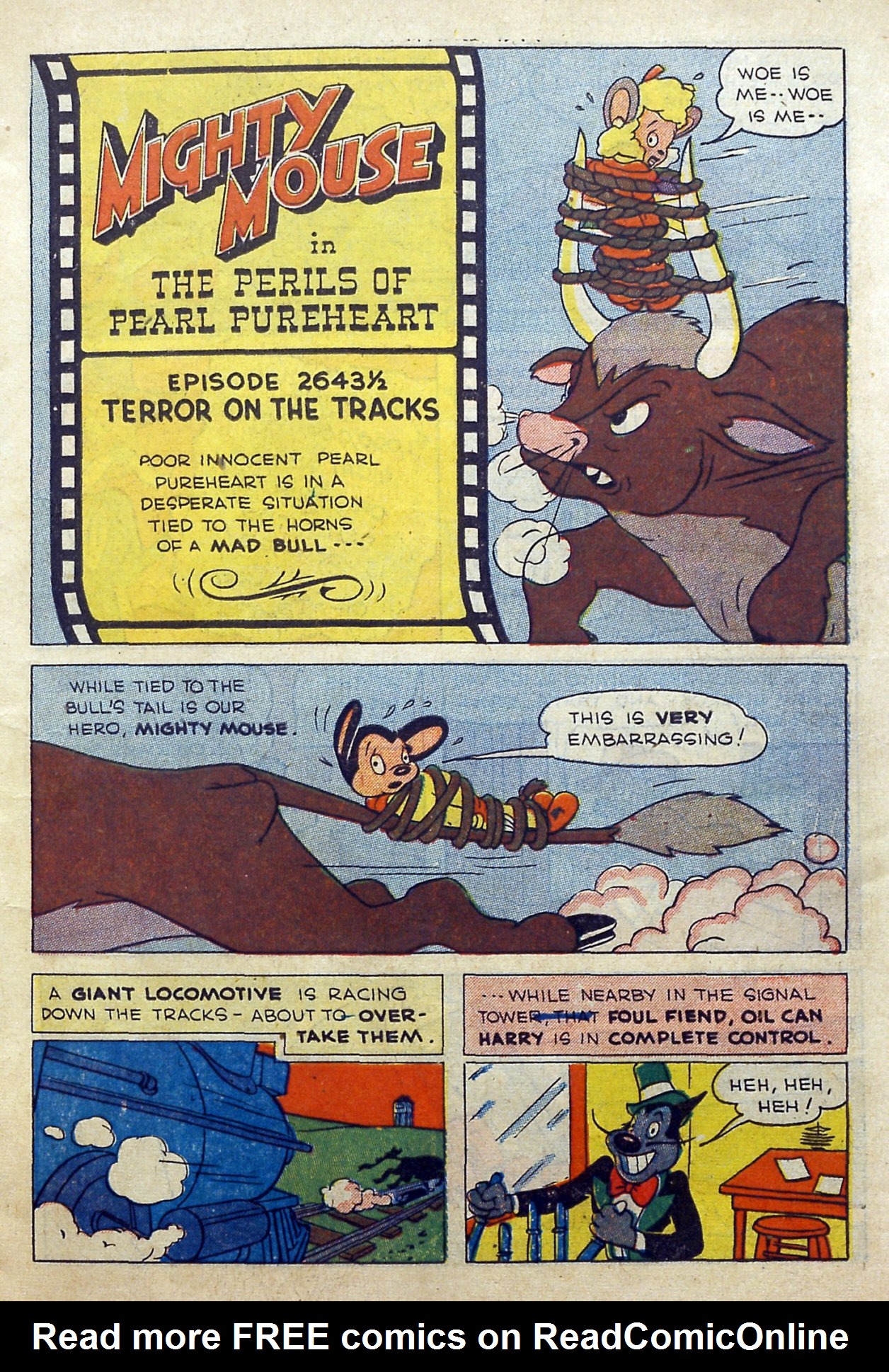 Read online Paul Terry's Mighty Mouse Comics comic -  Issue #42 - 34