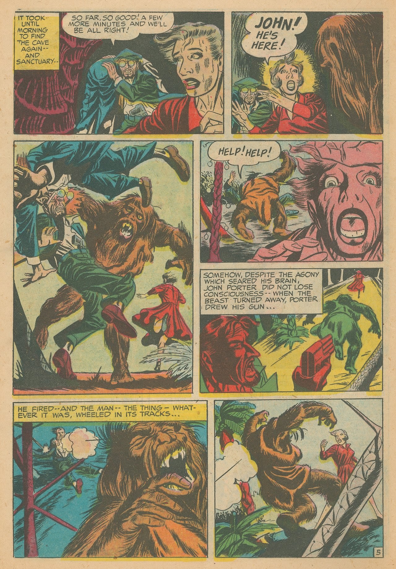 Read online Black Magic (1950) comic -  Issue #27 - 14