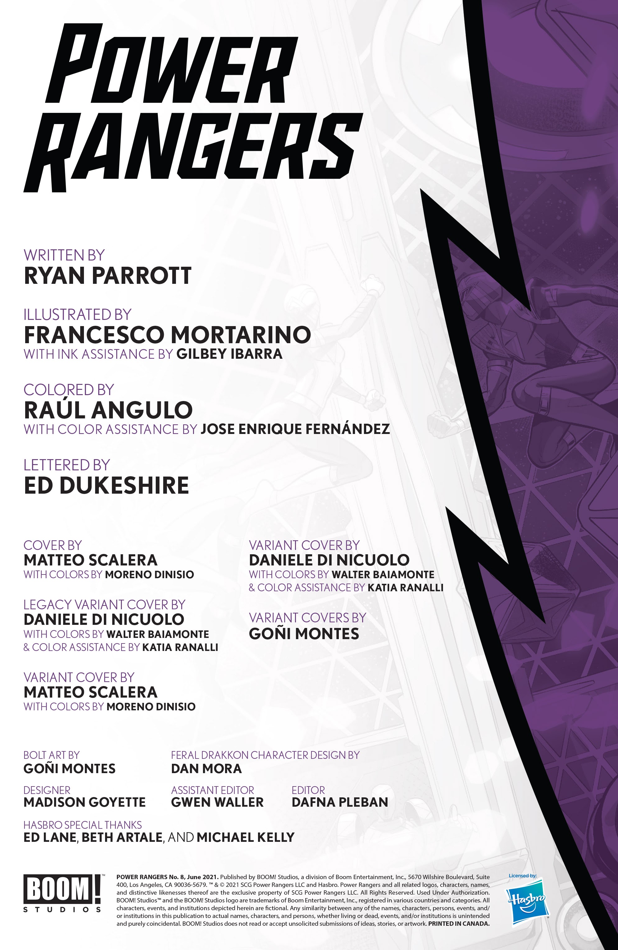 Read online Power Rangers comic -  Issue #8 - 2