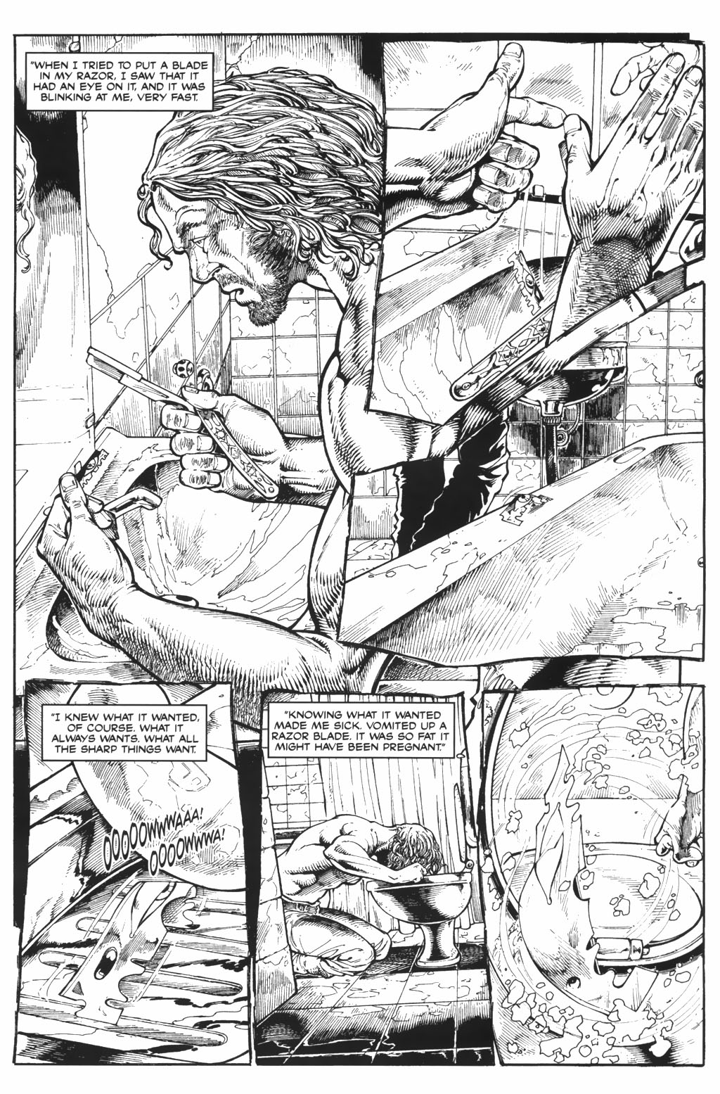 Read online Joe R. Lansdale's By Bizarre Hands comic -  Issue #6 - 7