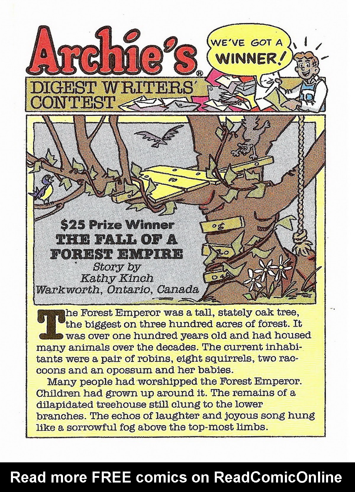 Read online Archie's Double Digest Magazine comic -  Issue #52 - 135