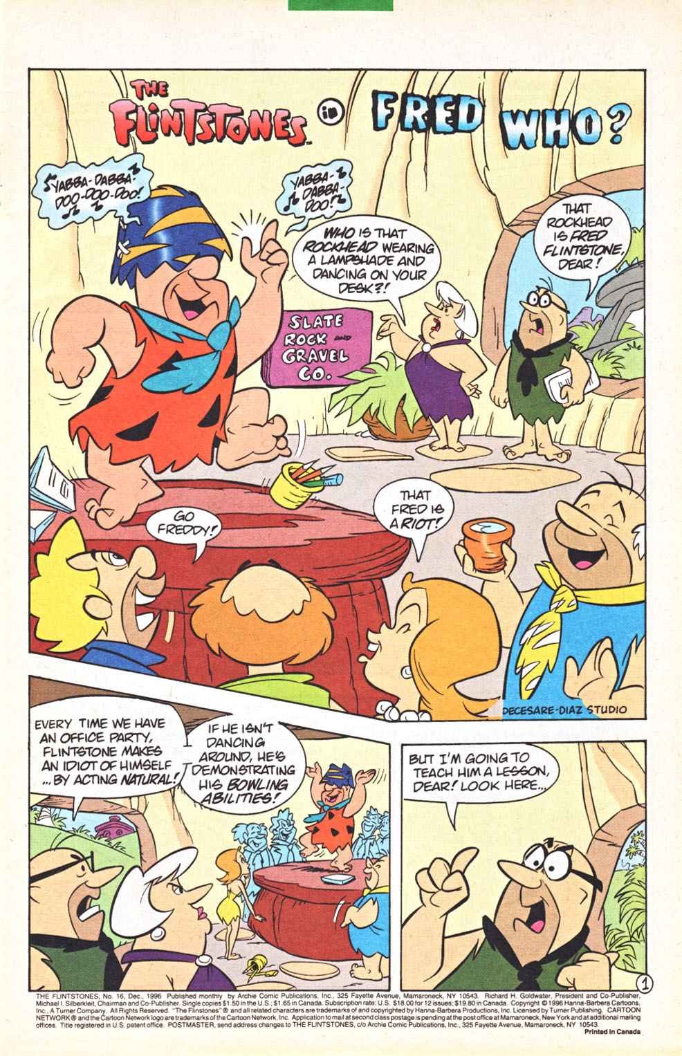 Read online The Flintstones (1995) comic -  Issue #16 - 3