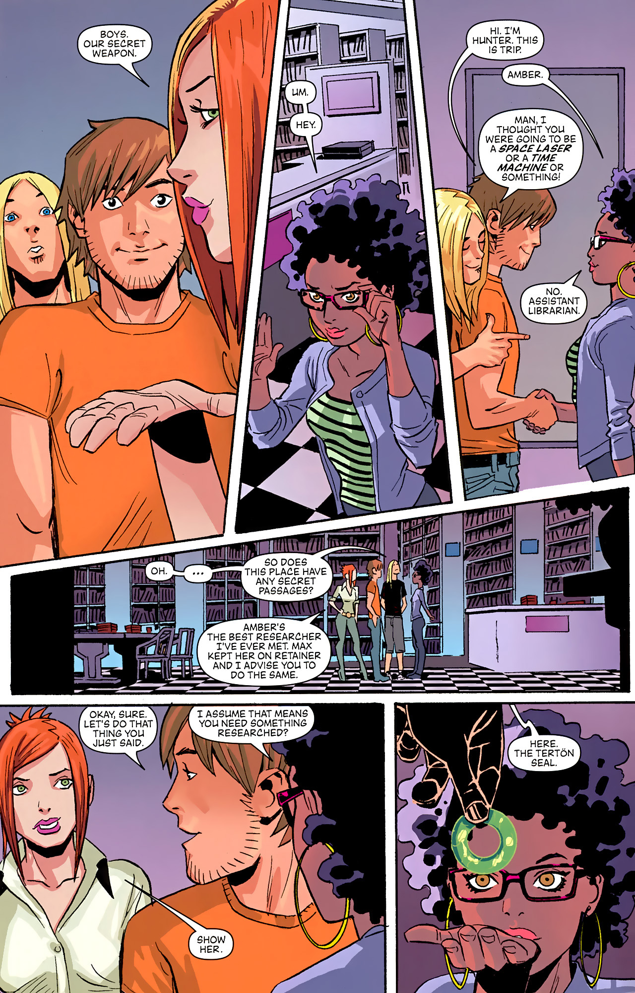 Read online Hunter's Fortune comic -  Issue #2 - 6