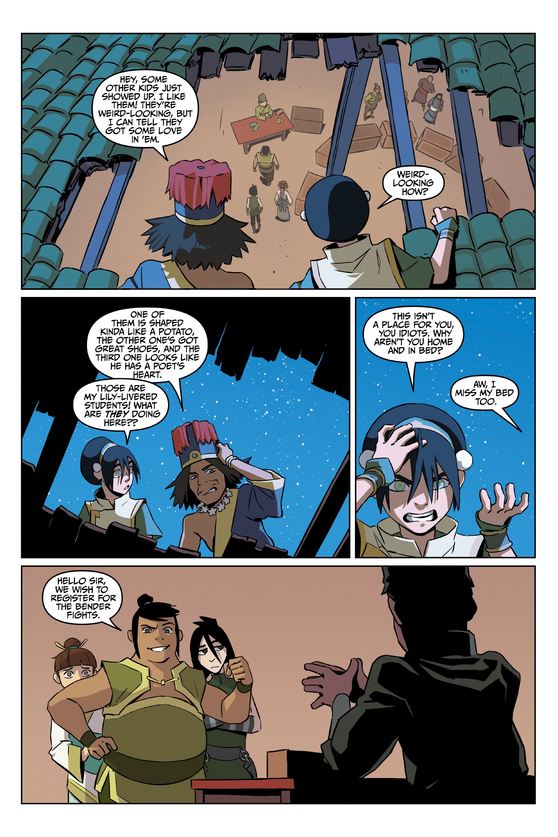 Read online Nickelodeon Avatar: The Last Airbender - Toph Beifong's Metalbending Academy comic -  Issue # TPB - 49
