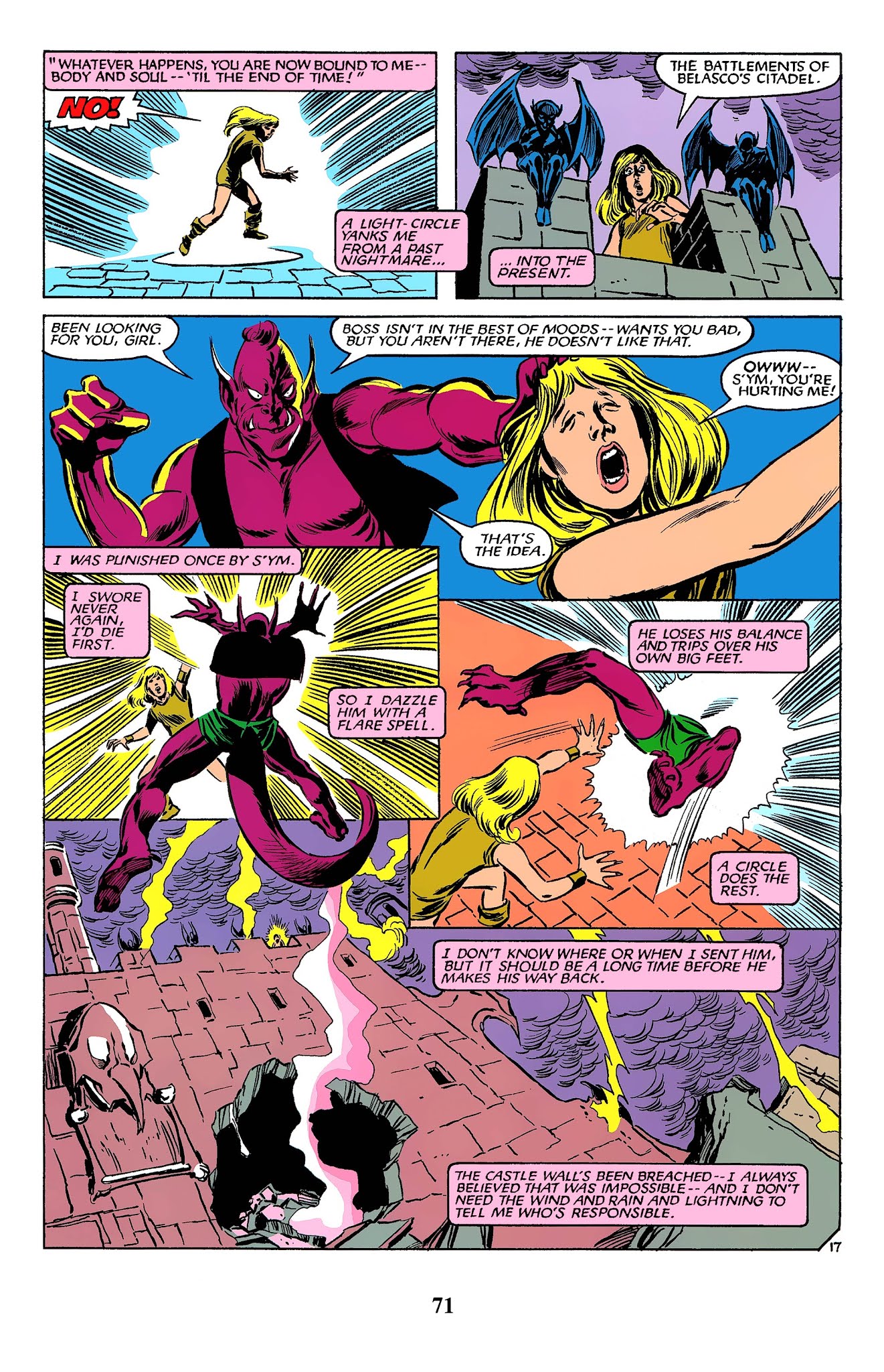 Read online Magik (Illyana and Storm Limited Series) comic -  Issue # _TPB - 72