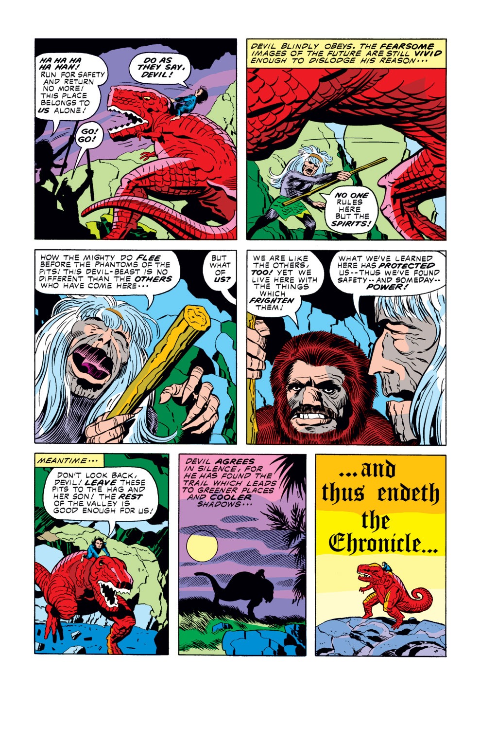 Read online Devil Dinosaur comic -  Issue #9 - 18