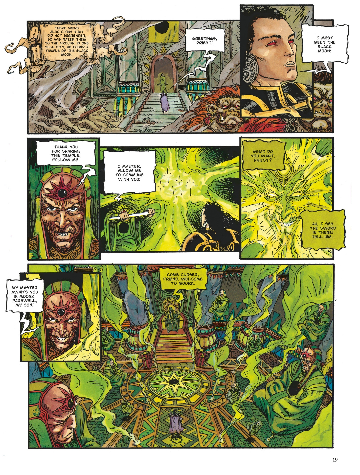 Read online The Black Moon Chronicles comic -  Issue #5 - 18