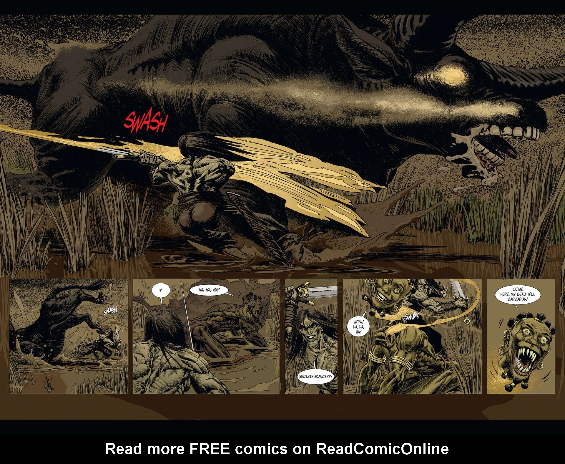 Read online The Cimmerian comic -  Issue # TPB 3 - 108