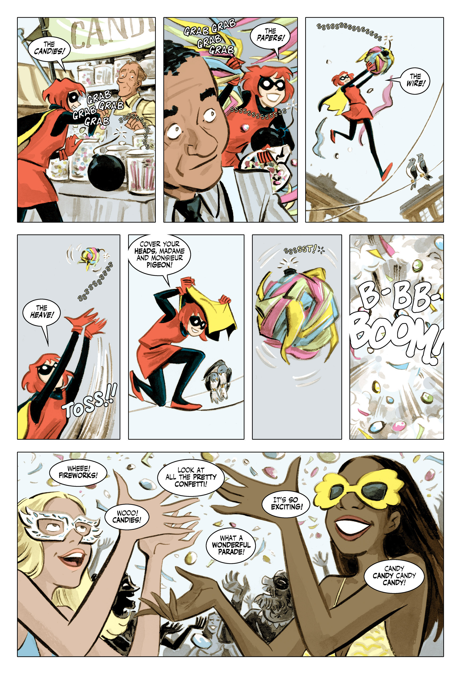 Read online Bandette (2012) comic -  Issue #13 - 20