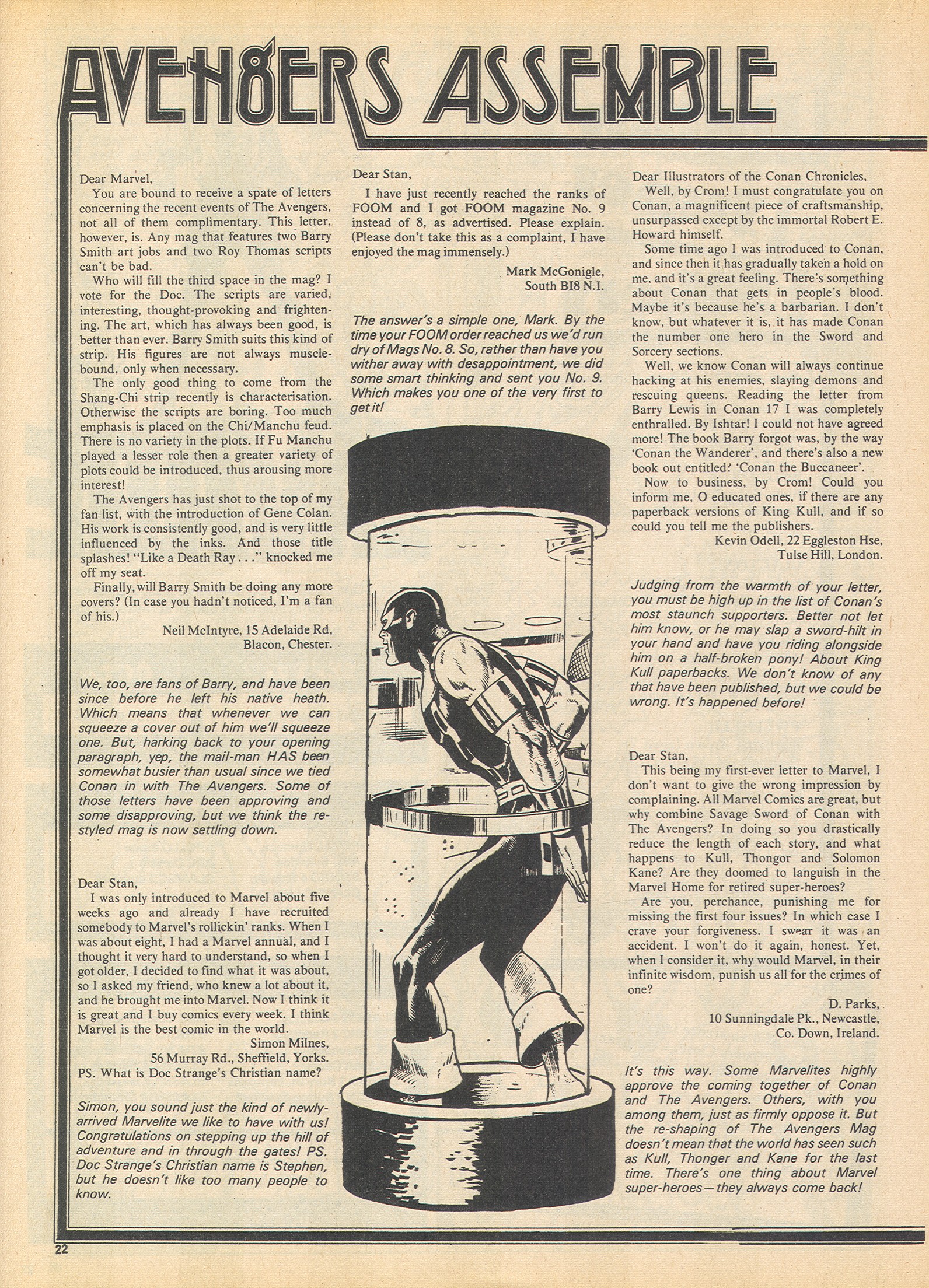 Read online The Avengers (1973) comic -  Issue #105 - 21