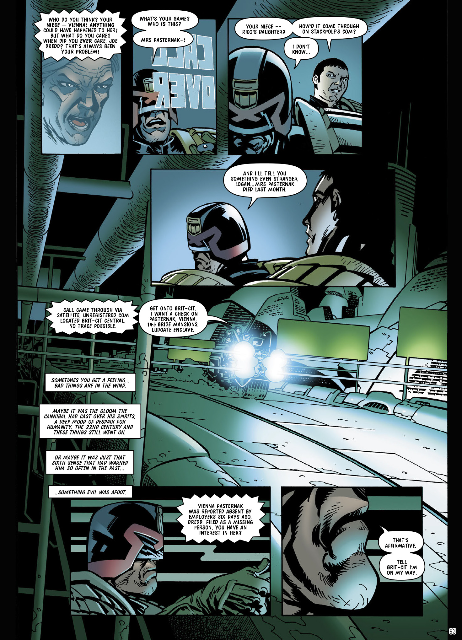 Read online Judge Dredd: The Complete Case Files comic -  Issue # TPB 37 (Part 1) - 95