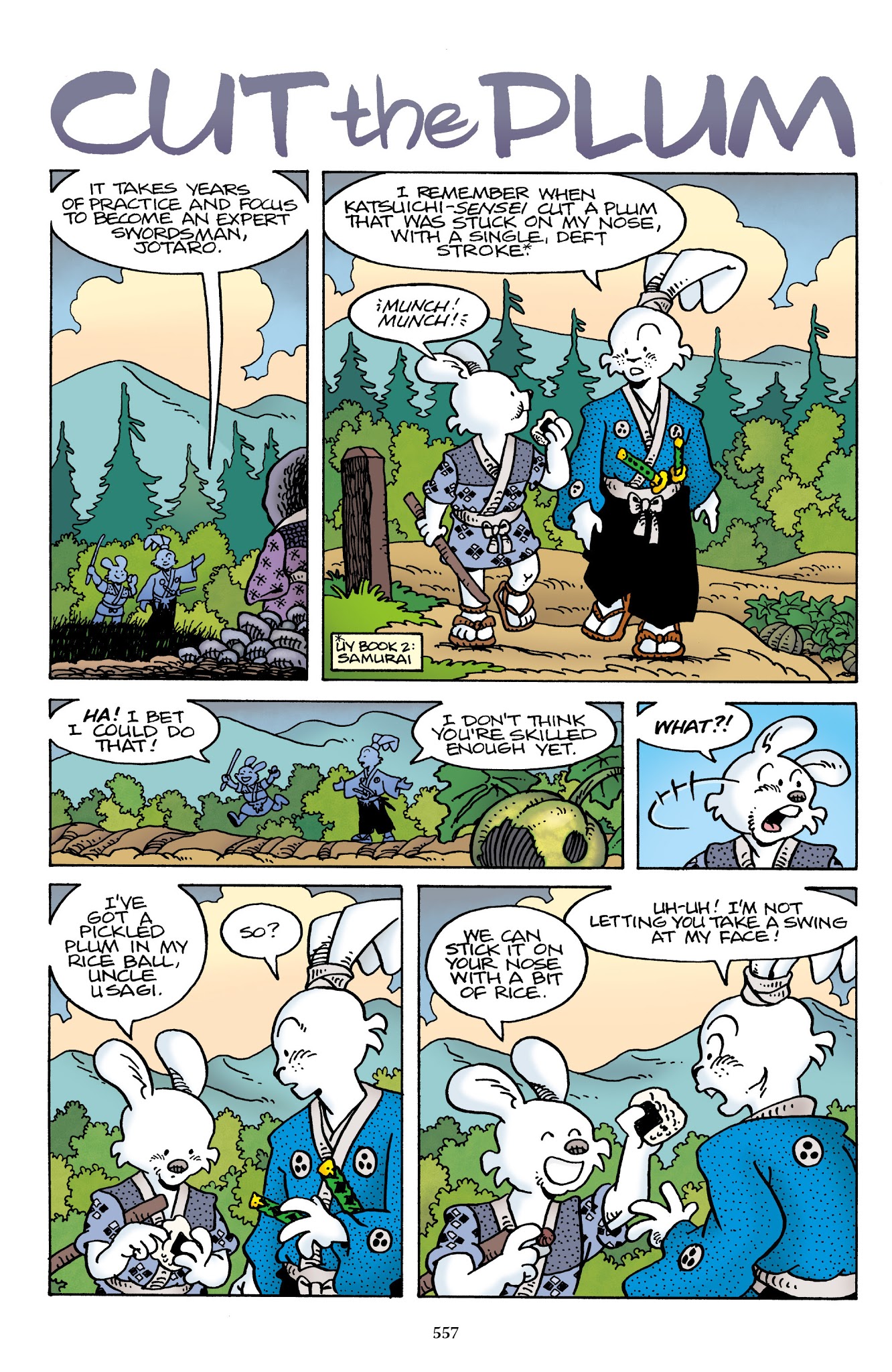 Read online The Usagi Yojimbo Saga comic -  Issue # TPB 7 - 549