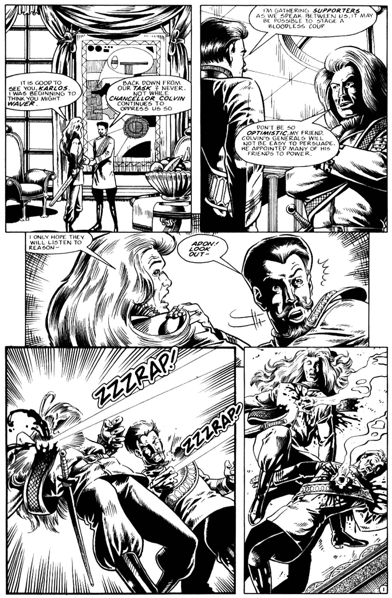 Read online Galaxina comic -  Issue #3 - 4