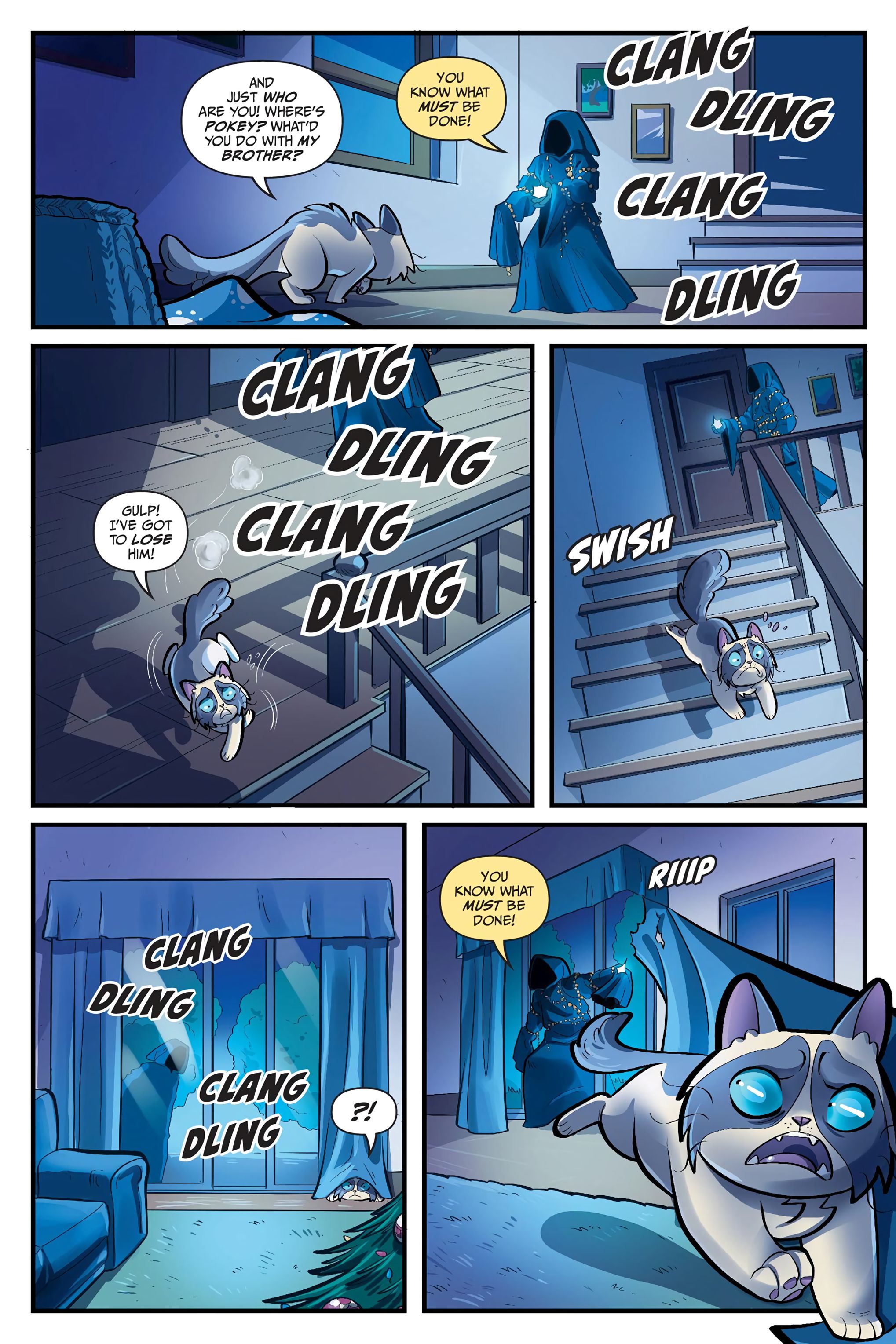 Read online Grumpy Cat: The Grumpus and Other Horrible Holiday Tales comic -  Issue # TPB - 50