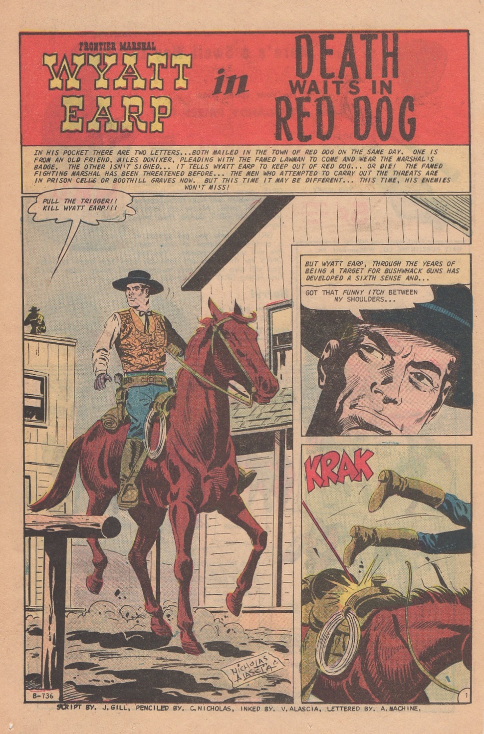 Read online Wyatt Earp Frontier Marshal comic -  Issue #70 - 24