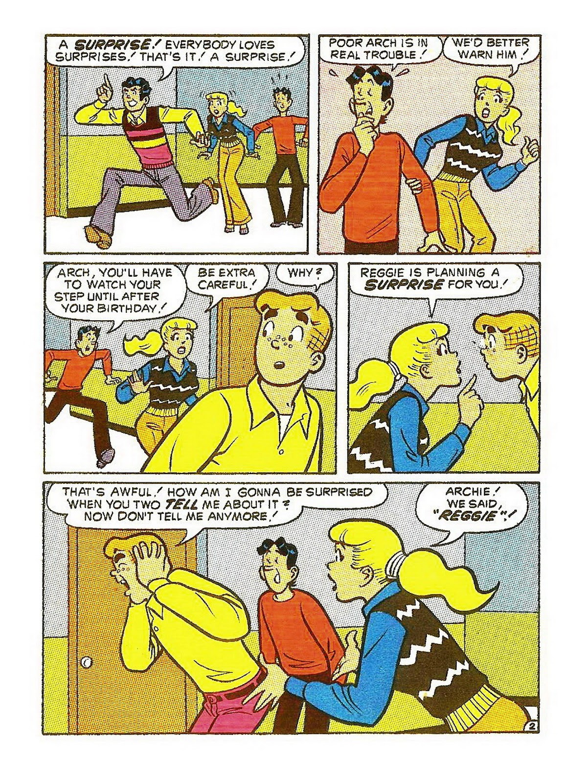 Read online Archie's Double Digest Magazine comic -  Issue #56 - 128